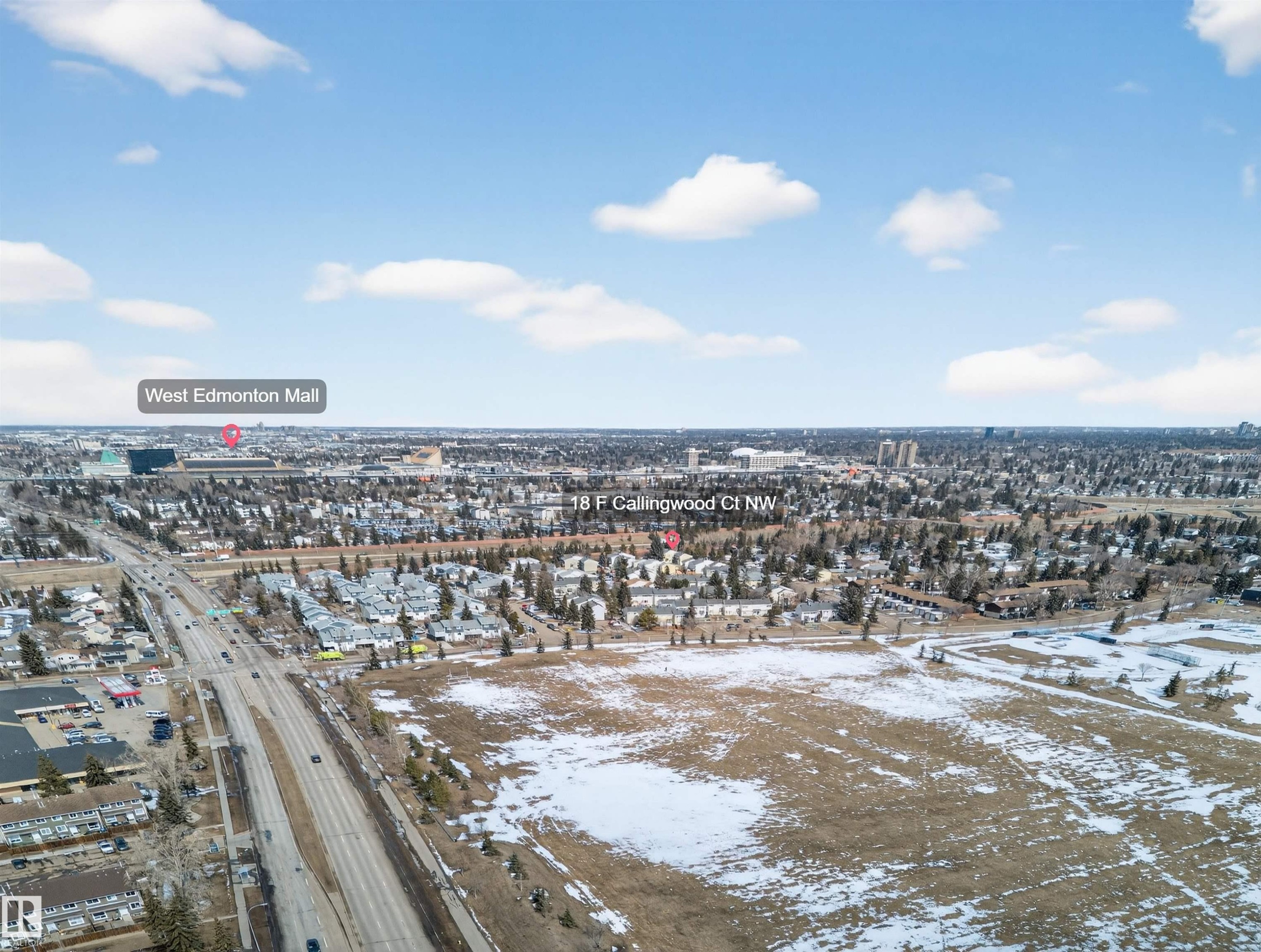 18F Callingwood Court, Edmonton, AB - Outdoor With View
