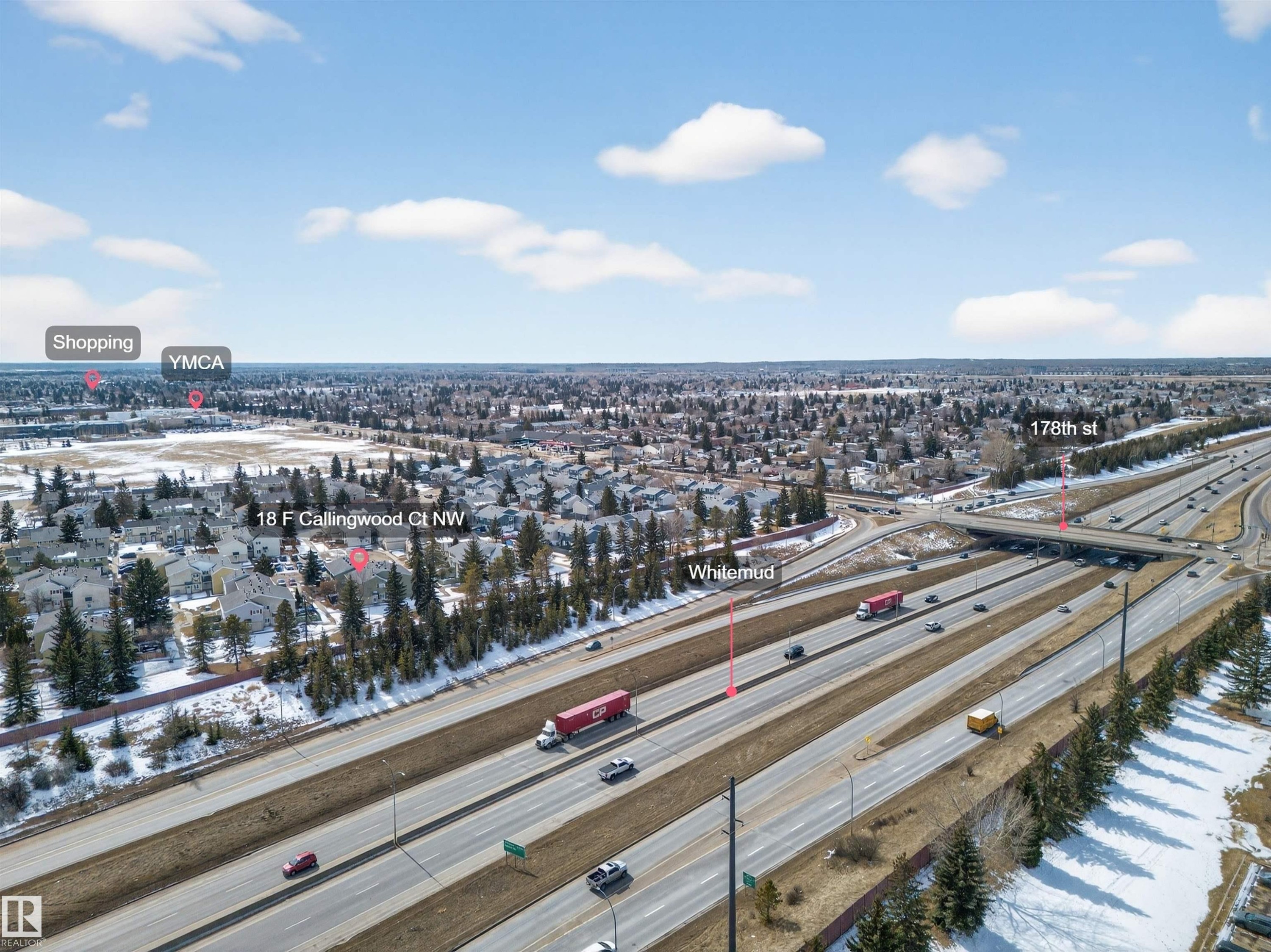 18F Callingwood Court, Edmonton, AB - Outdoor With View