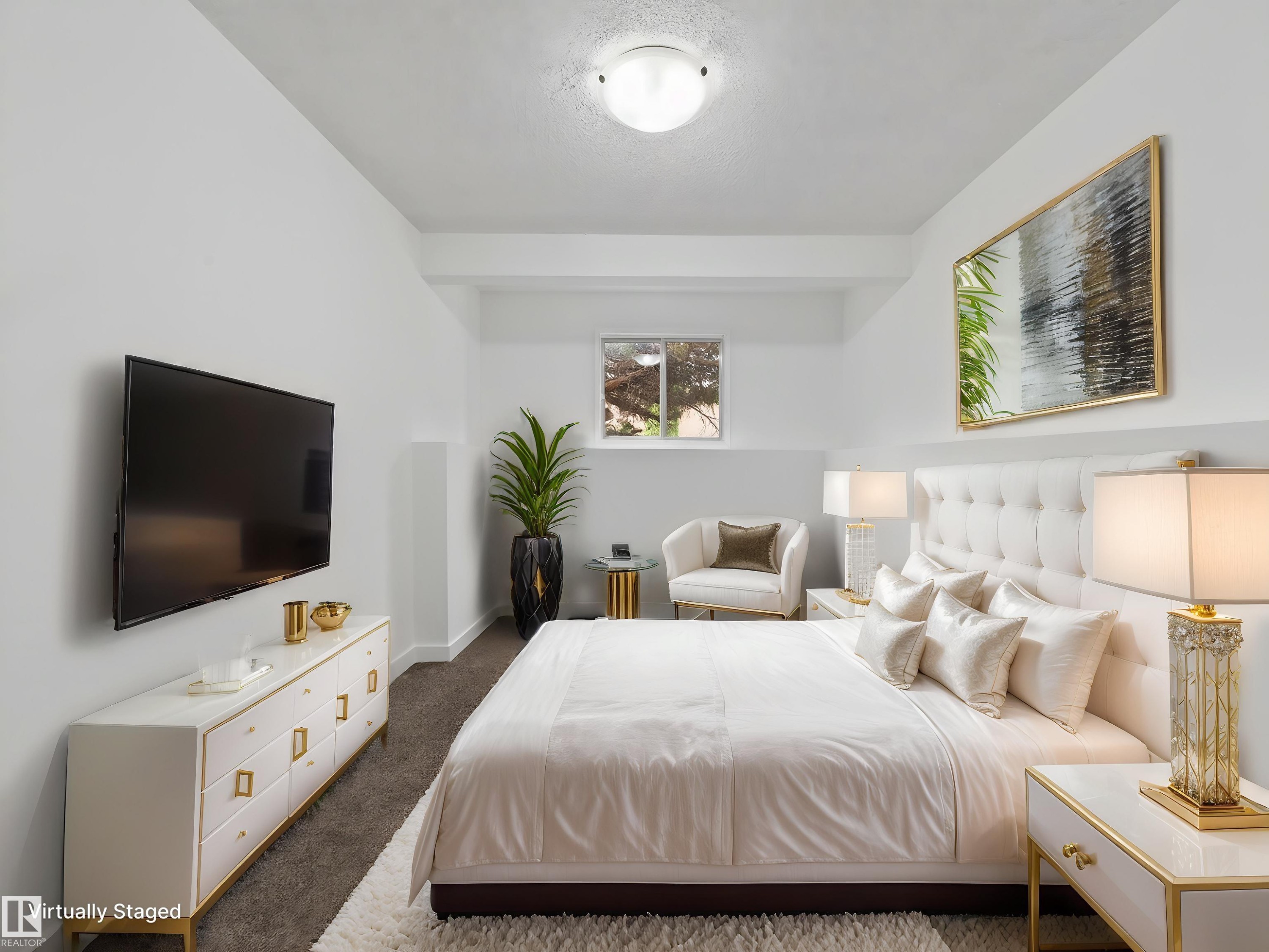3520 49A Street, Edmonton, AB - Indoor Photo Showing Bedroom