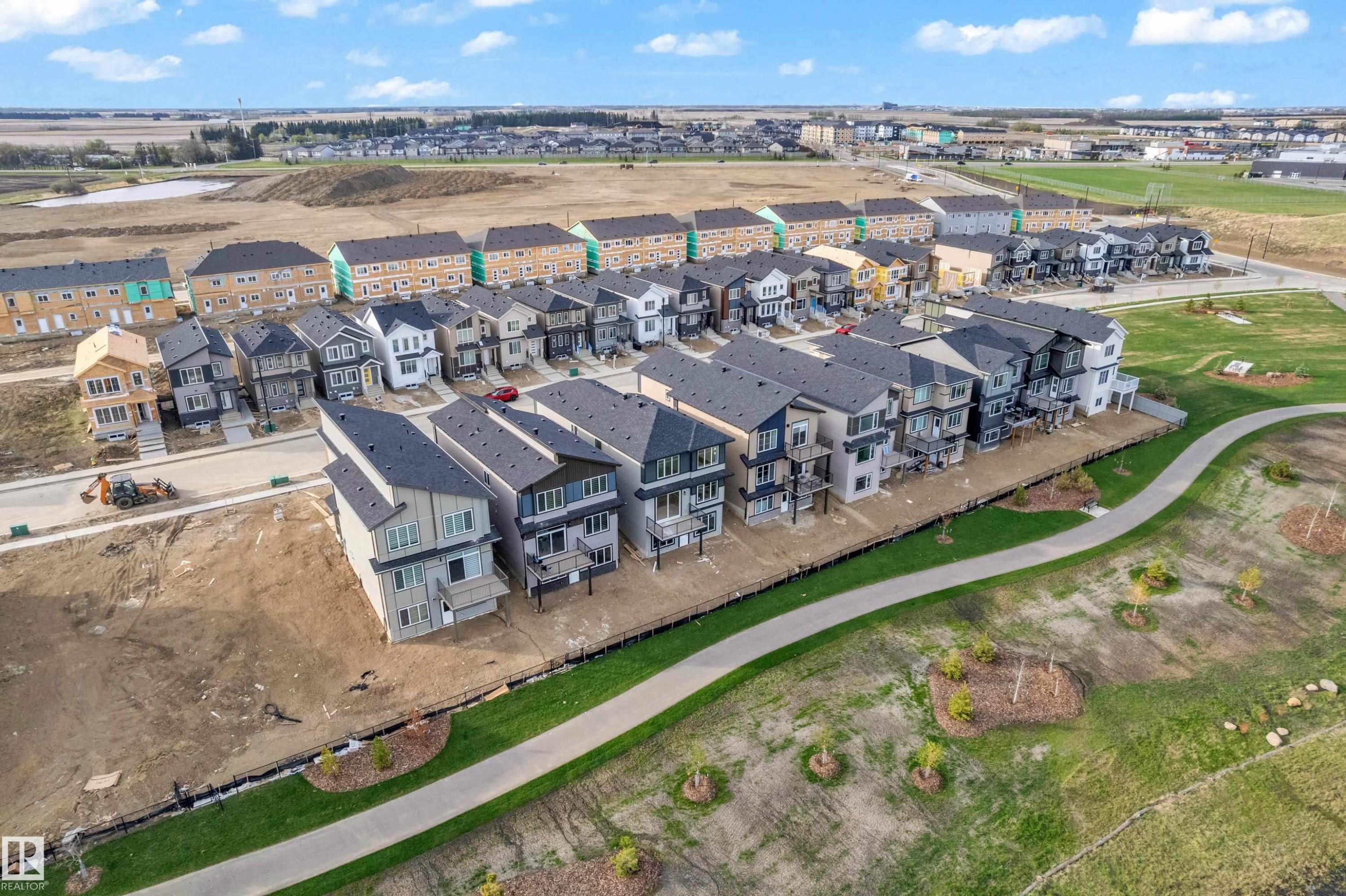 Aerial view - 449 Crystal Creek Link, Leduc, AB - Outdoor With View