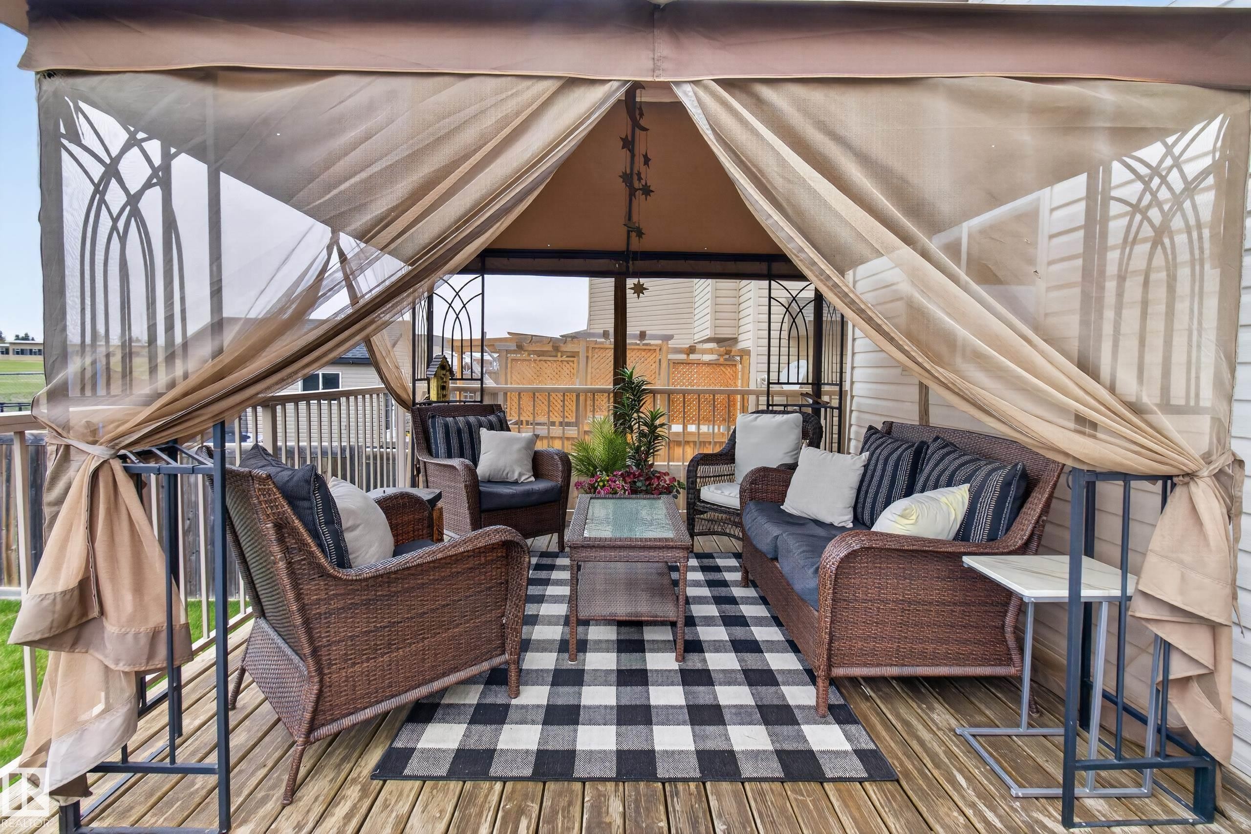 21 Beaverhill View Cr, Tofield, AB - Outdoor With Deck Patio Veranda With Exterior