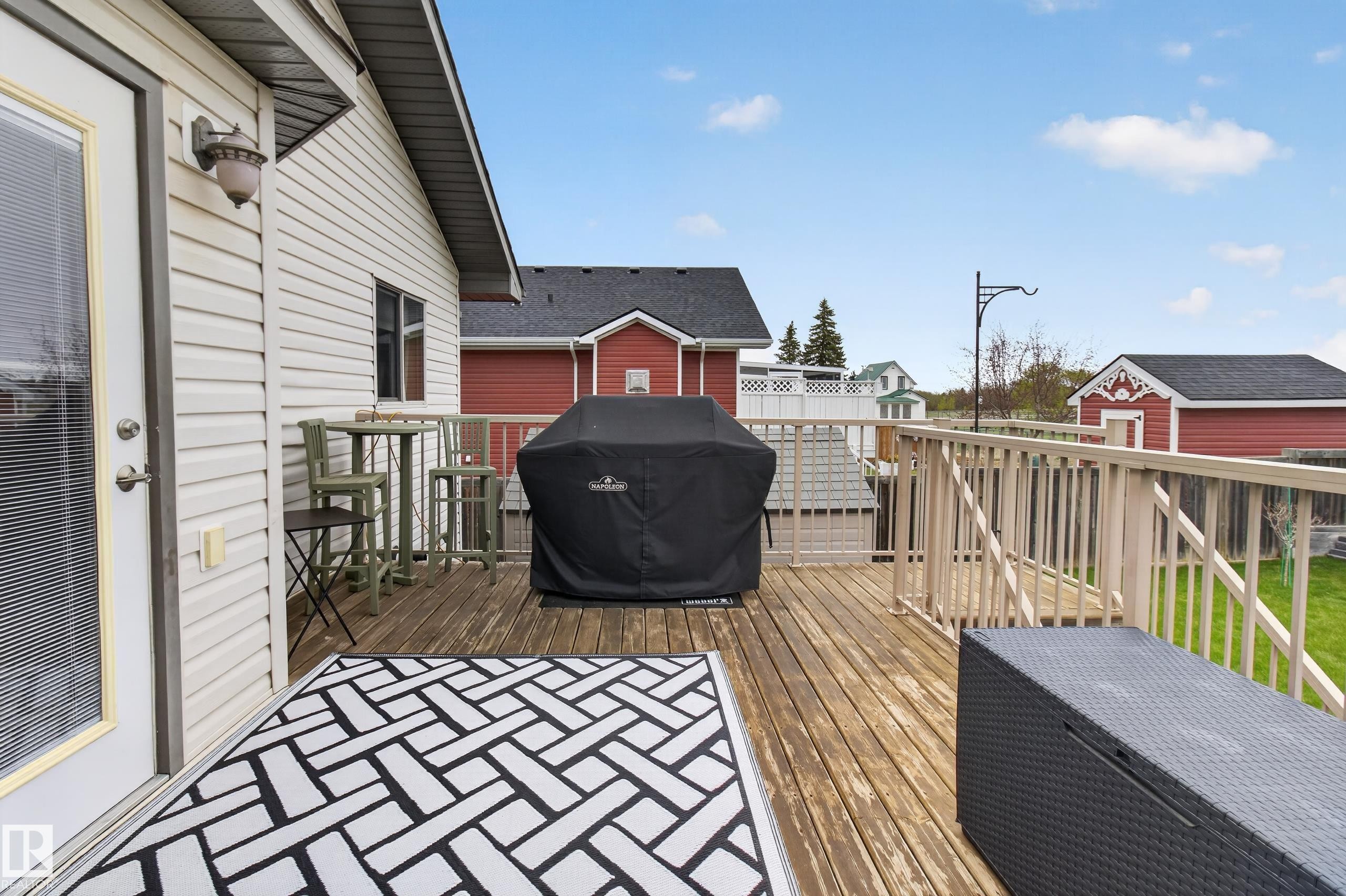 21 Beaverhill View Cr, Tofield, AB - Outdoor With Deck Patio Veranda With Exterior