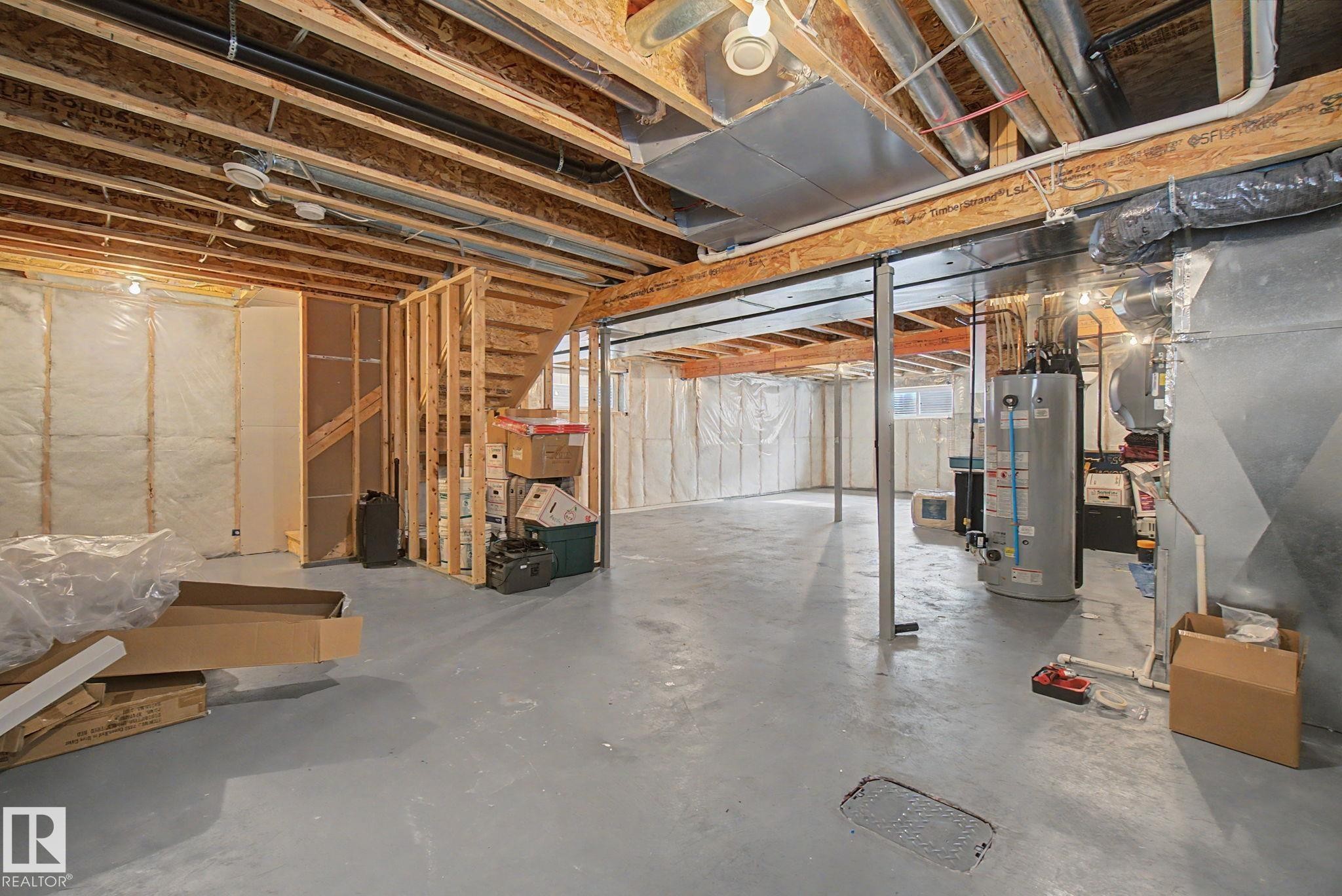 2233 56 Street Sw, Edmonton, AB - Indoor Photo Showing Basement