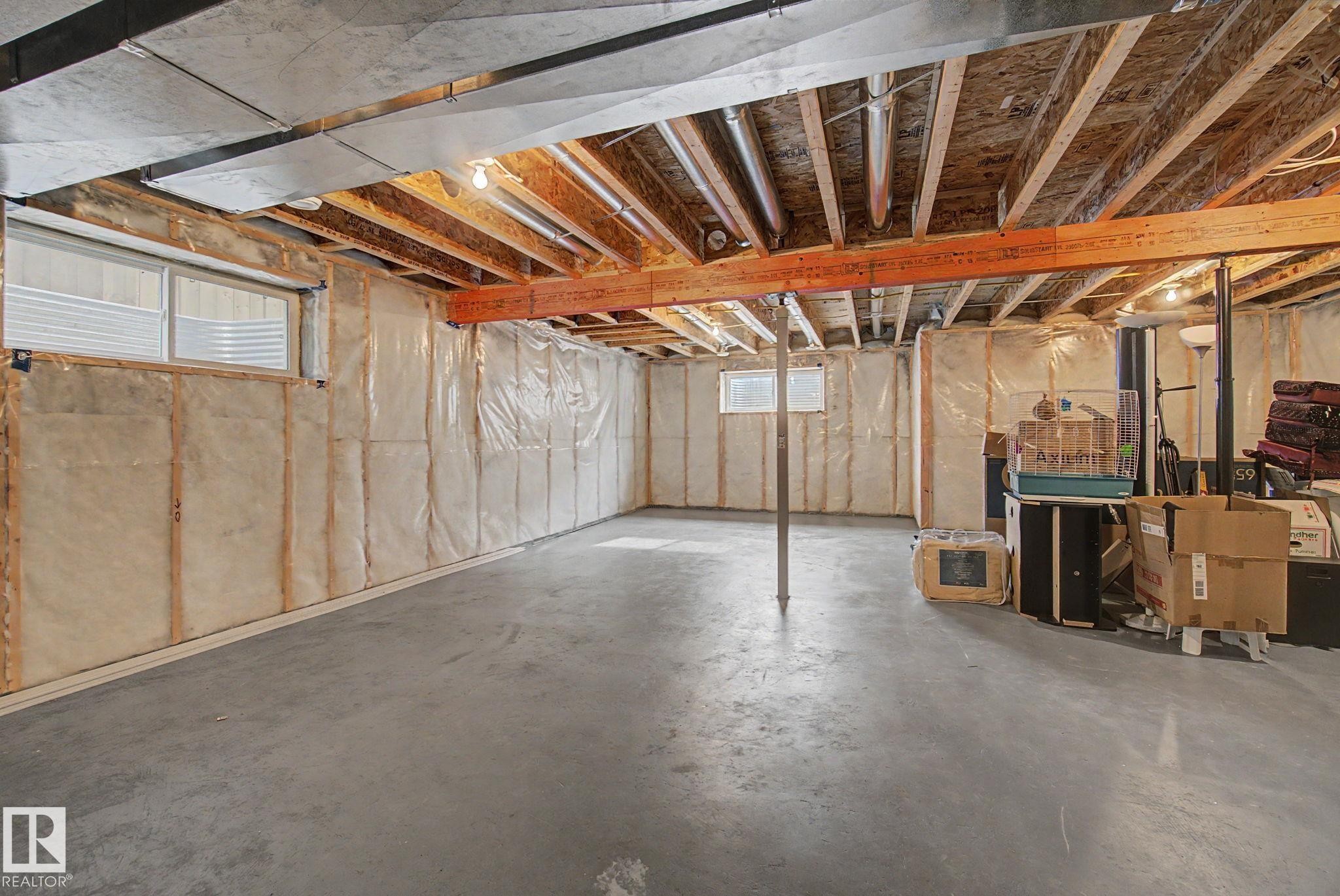 2233 56 Street Sw, Edmonton, AB - Indoor Photo Showing Basement