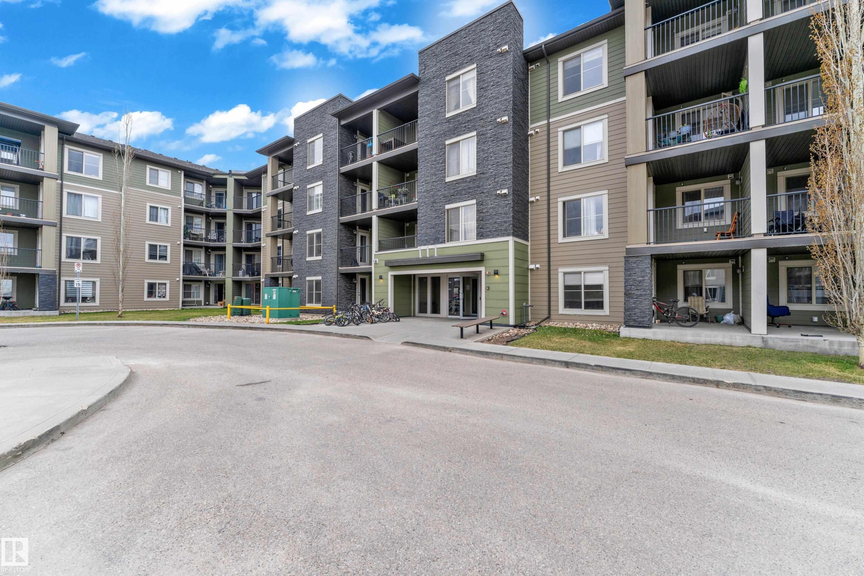 303 111 Watt Common, Edmonton, AB - Outdoor With Balcony With Facade