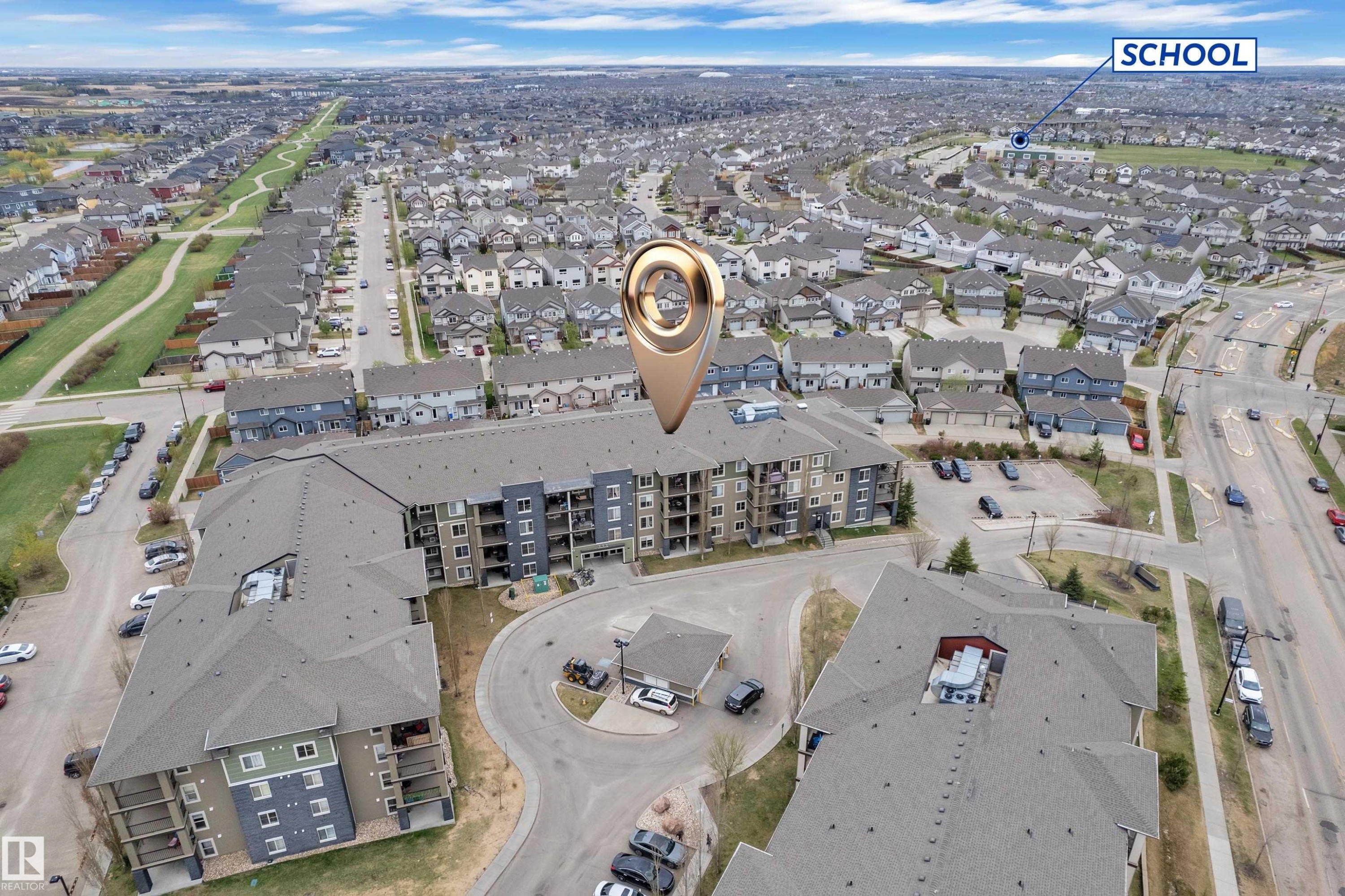 303 111 Watt Common, Edmonton, AB - Outdoor With View
