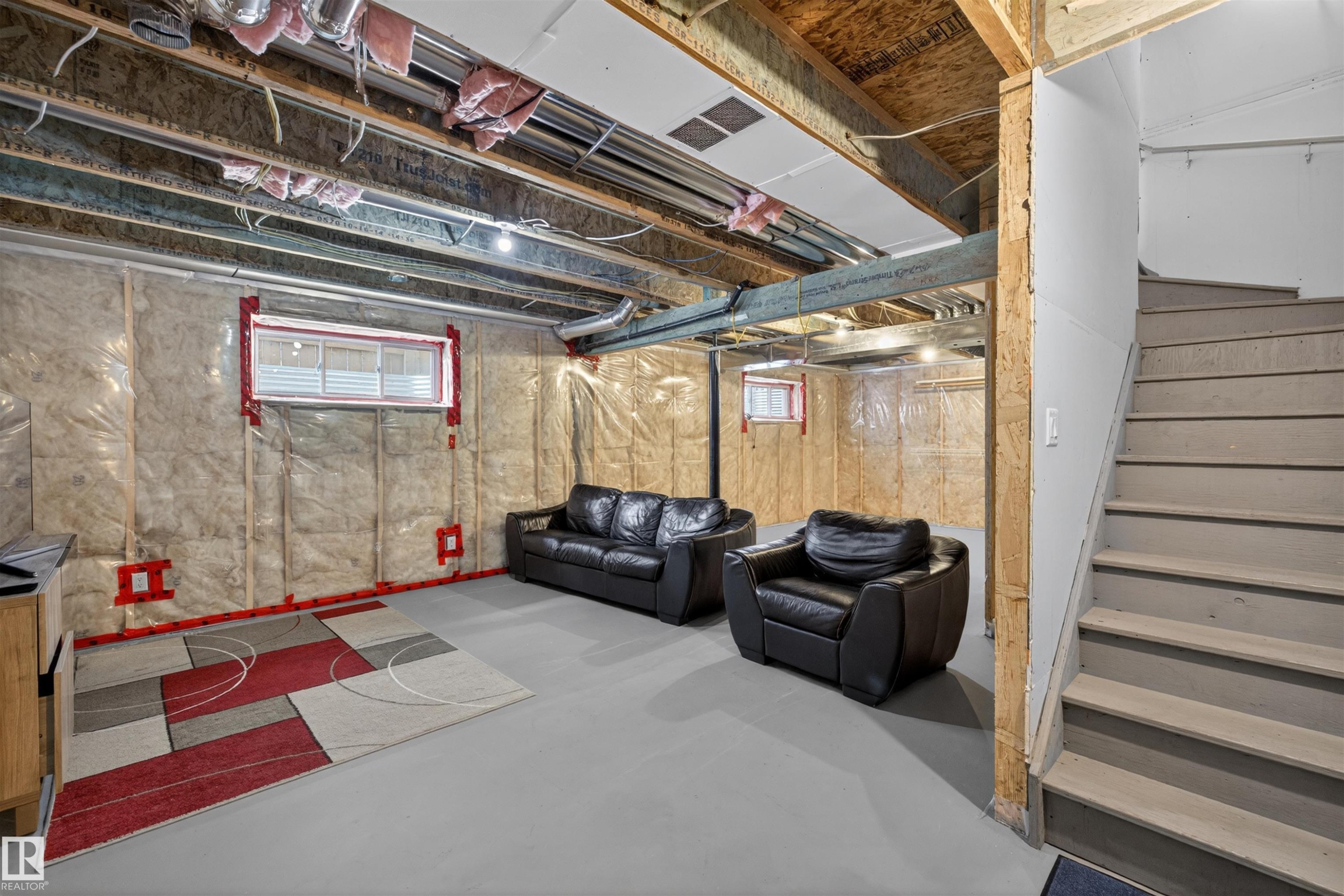 828 36 Avenue, Edmonton, AB - Indoor Photo Showing Basement