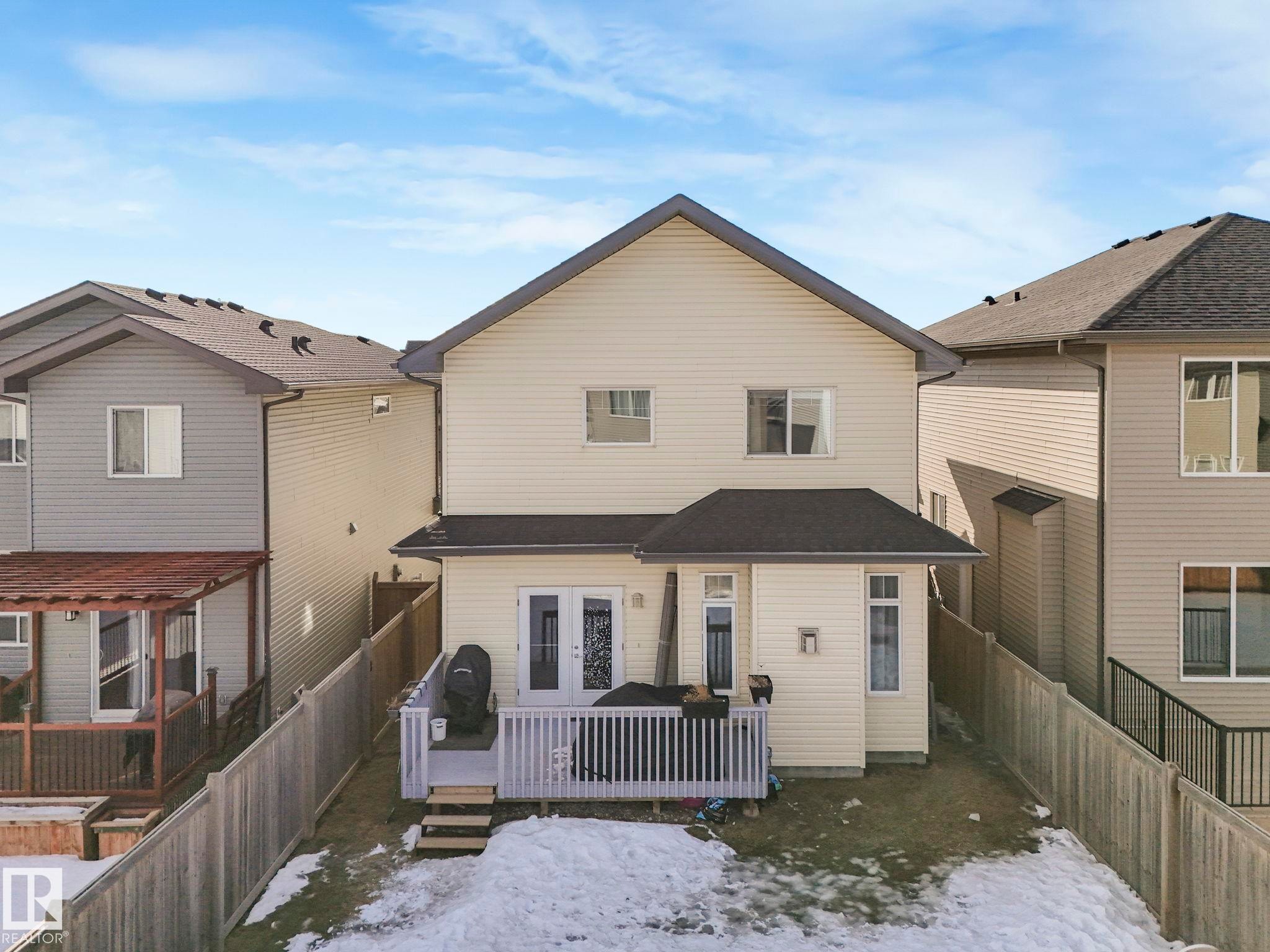 22522 98A Avenue, Edmonton, AB - Outdoor With Deck Patio Veranda With Exterior
