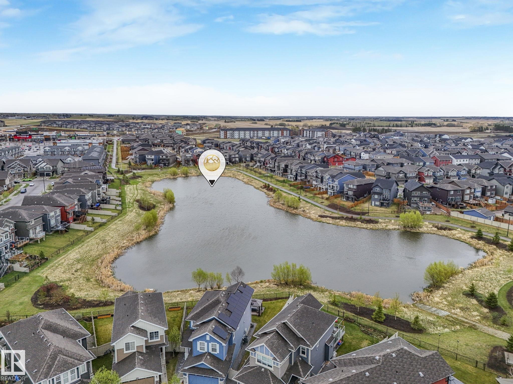 7327 24 Avenue, Edmonton, AB - Outdoor With Body Of Water With View