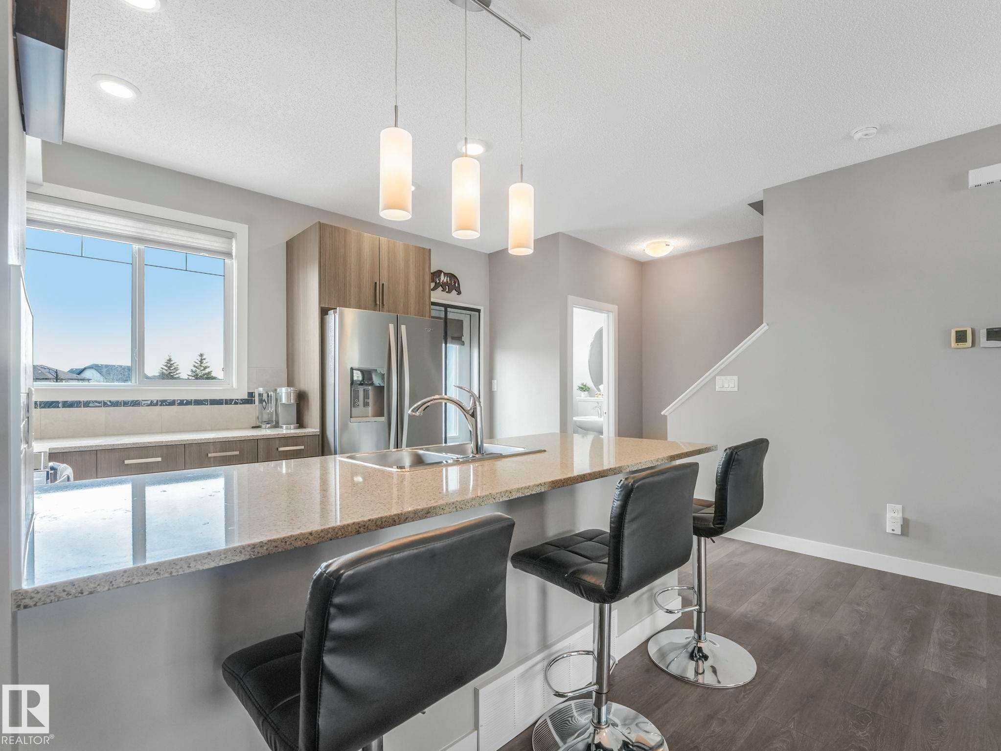 23 13139 205 Street, Edmonton, AB - Indoor Photo Showing Kitchen With Upgraded Kitchen