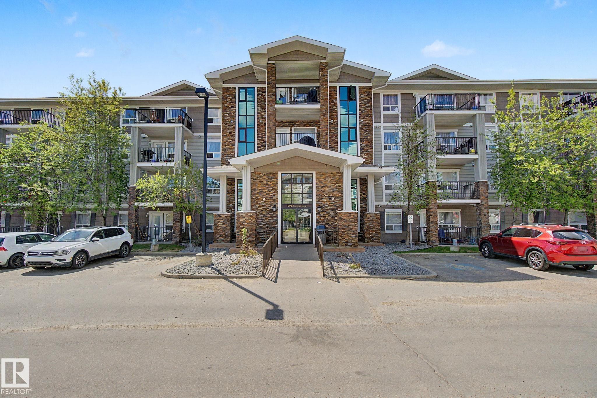 1401 9363 Simpson Drive, Edmonton, AB - Outdoor With Balcony With Facade