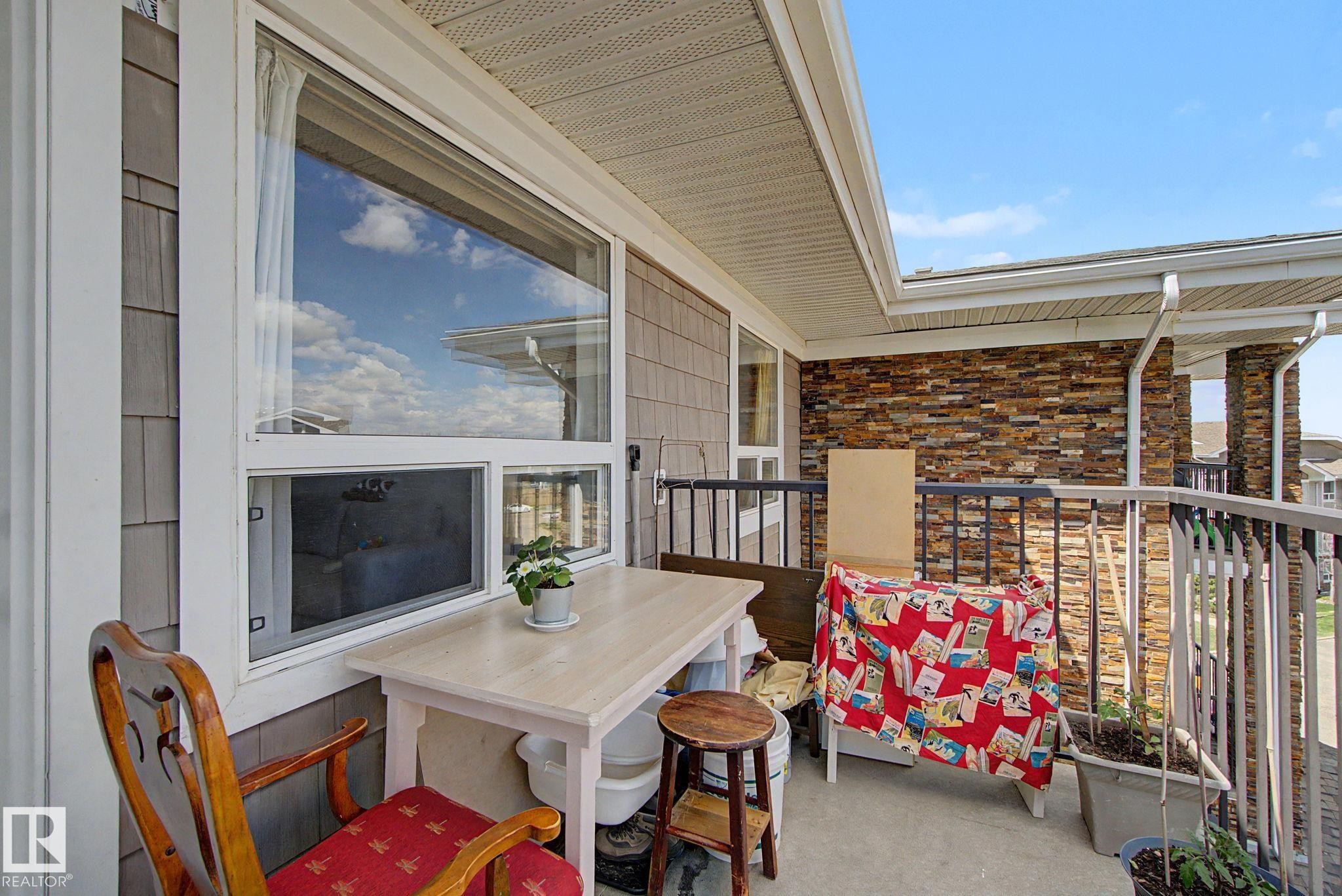 1401 9363 Simpson Drive, Edmonton, AB - Outdoor With Deck Patio Veranda With Exterior