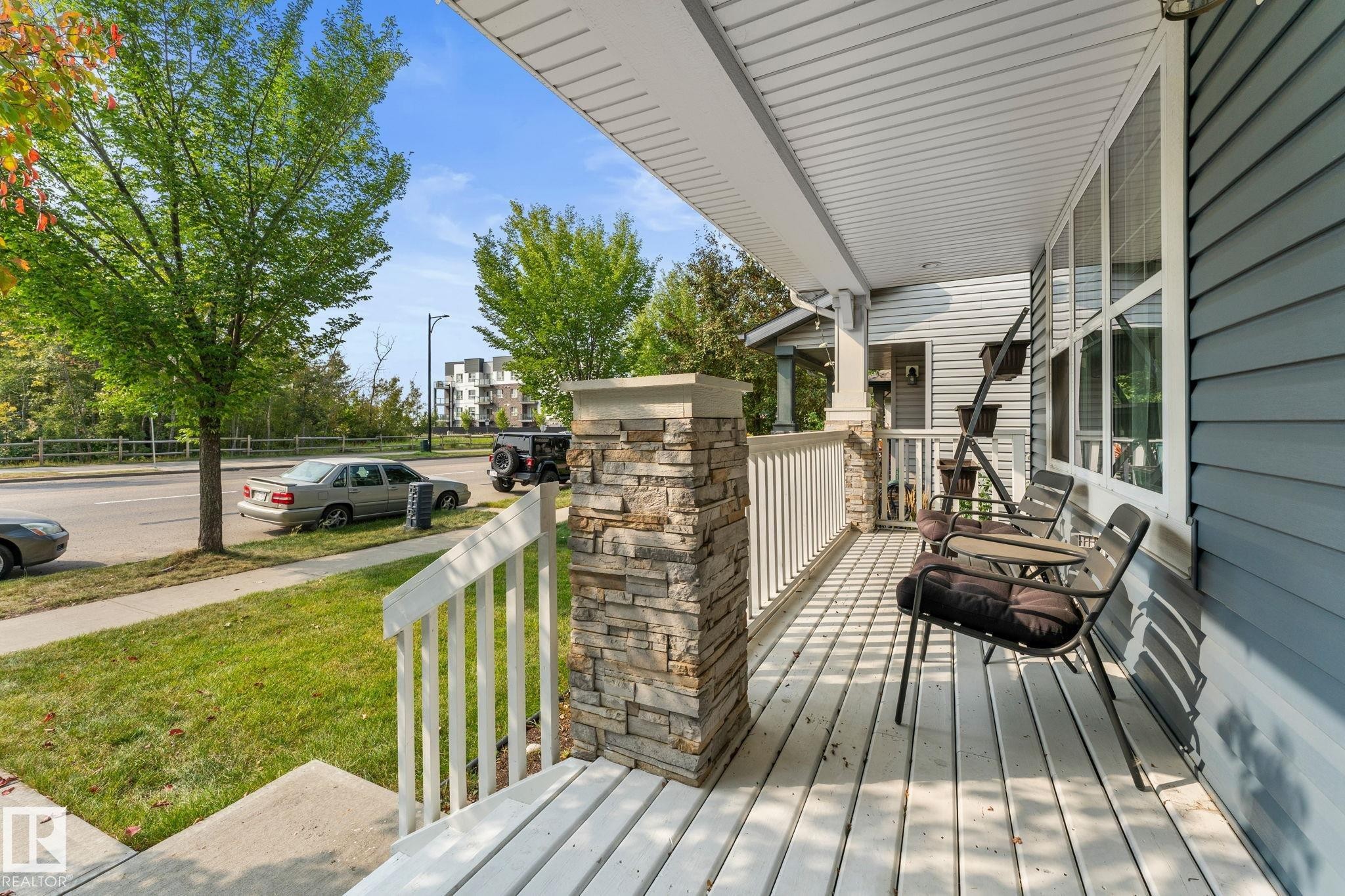 5152 4 Avenue, Edmonton, AB - Outdoor With Deck Patio Veranda With Exterior