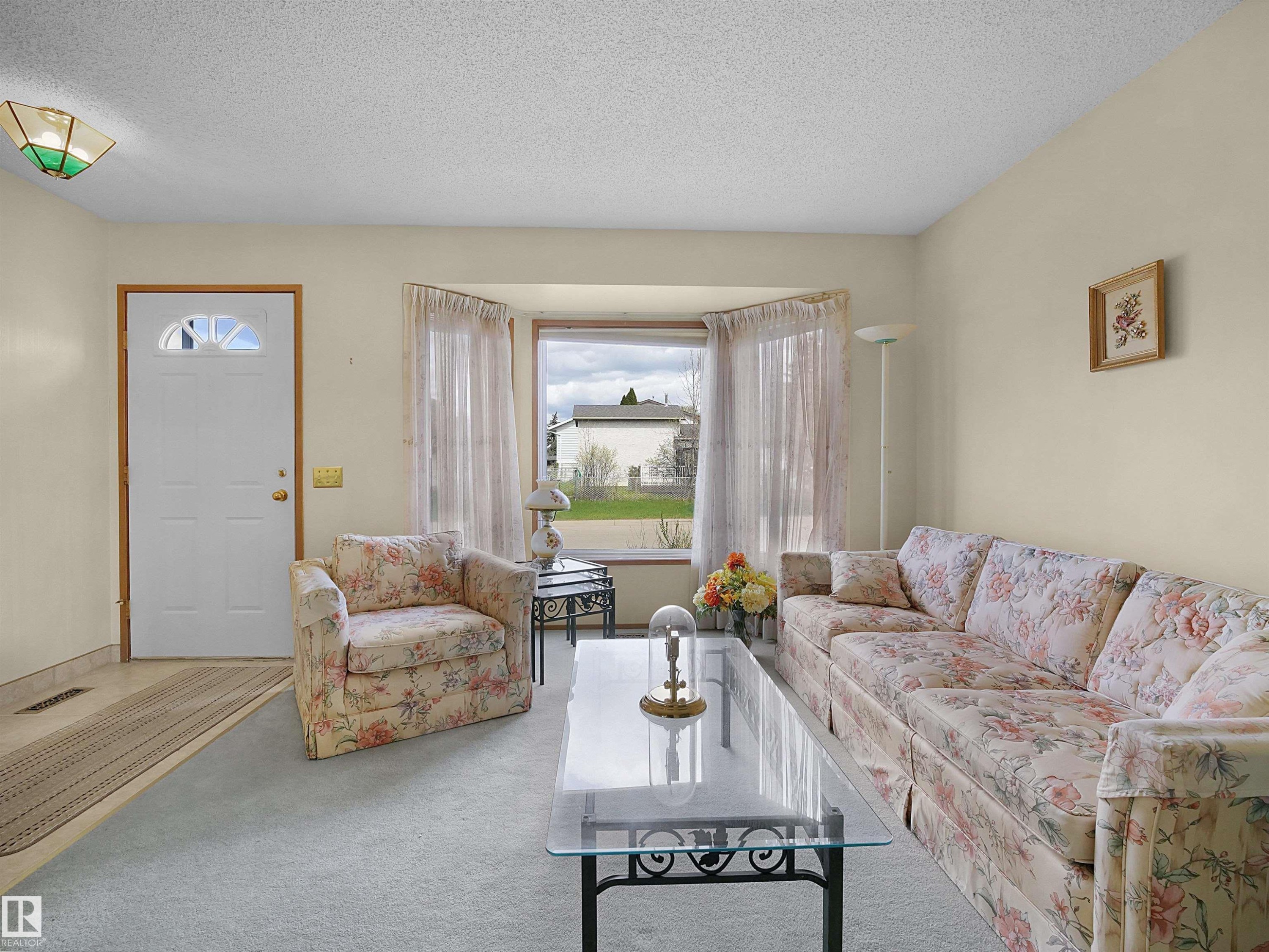 10711 24 Avenue, Edmonton, AB - Indoor Photo Showing Living Room