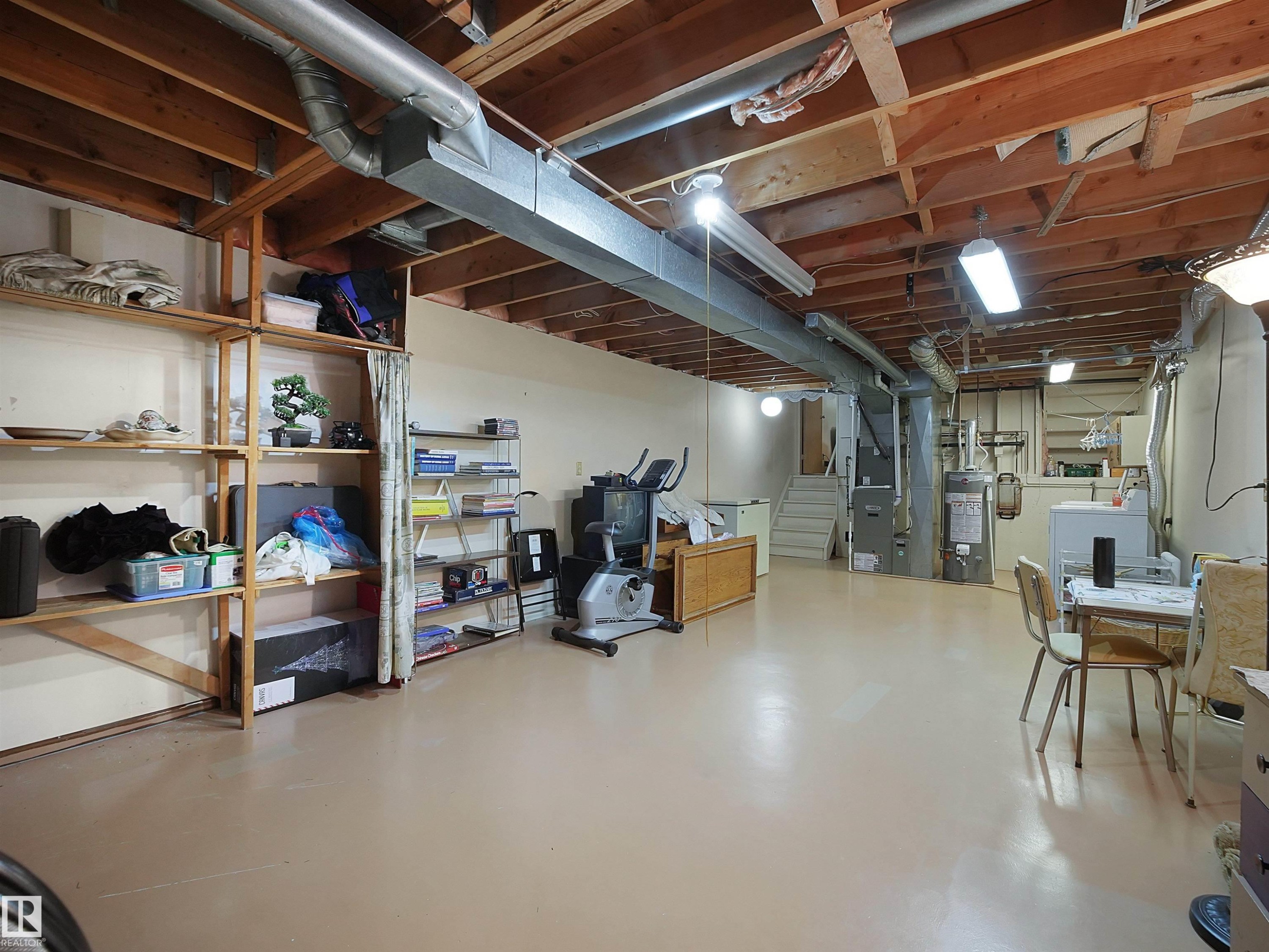 10711 24 Avenue, Edmonton, AB - Indoor Photo Showing Basement
