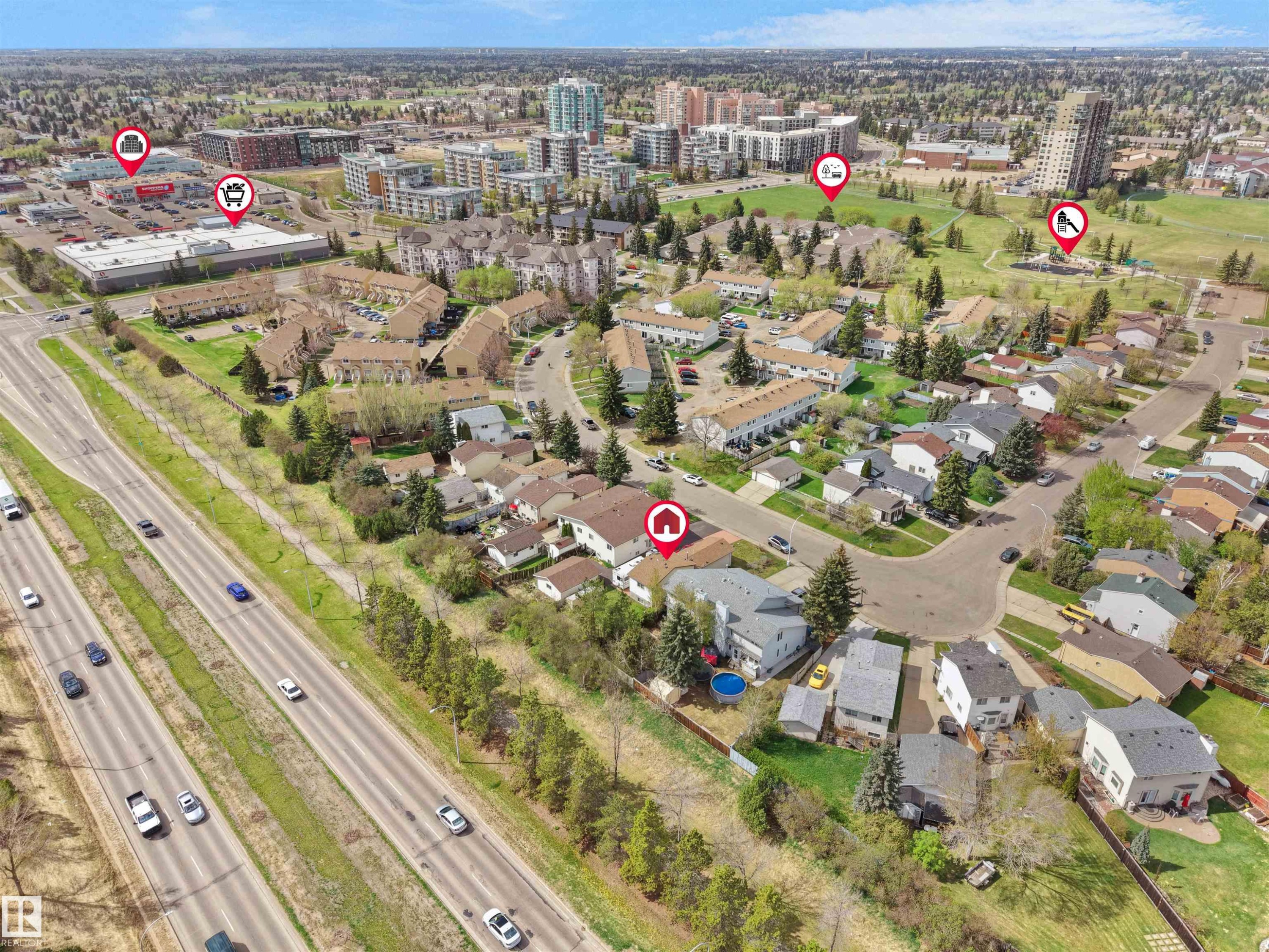 10711 24 Avenue, Edmonton, AB - Outdoor With View