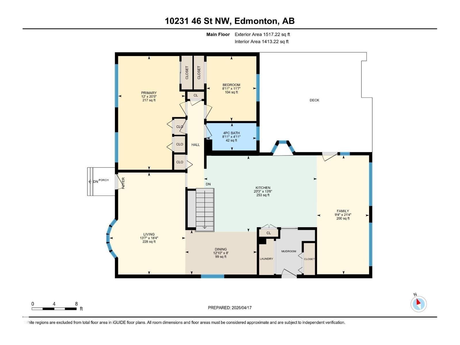 Floor plan - 10231 46 Street, Edmonton, AB