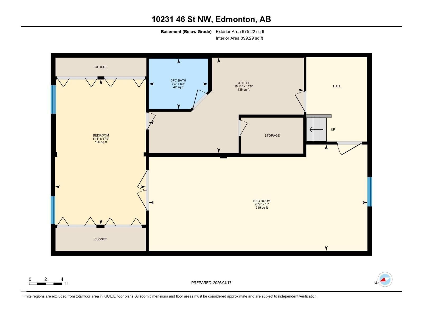 Floor plan - 10231 46 Street, Edmonton, AB