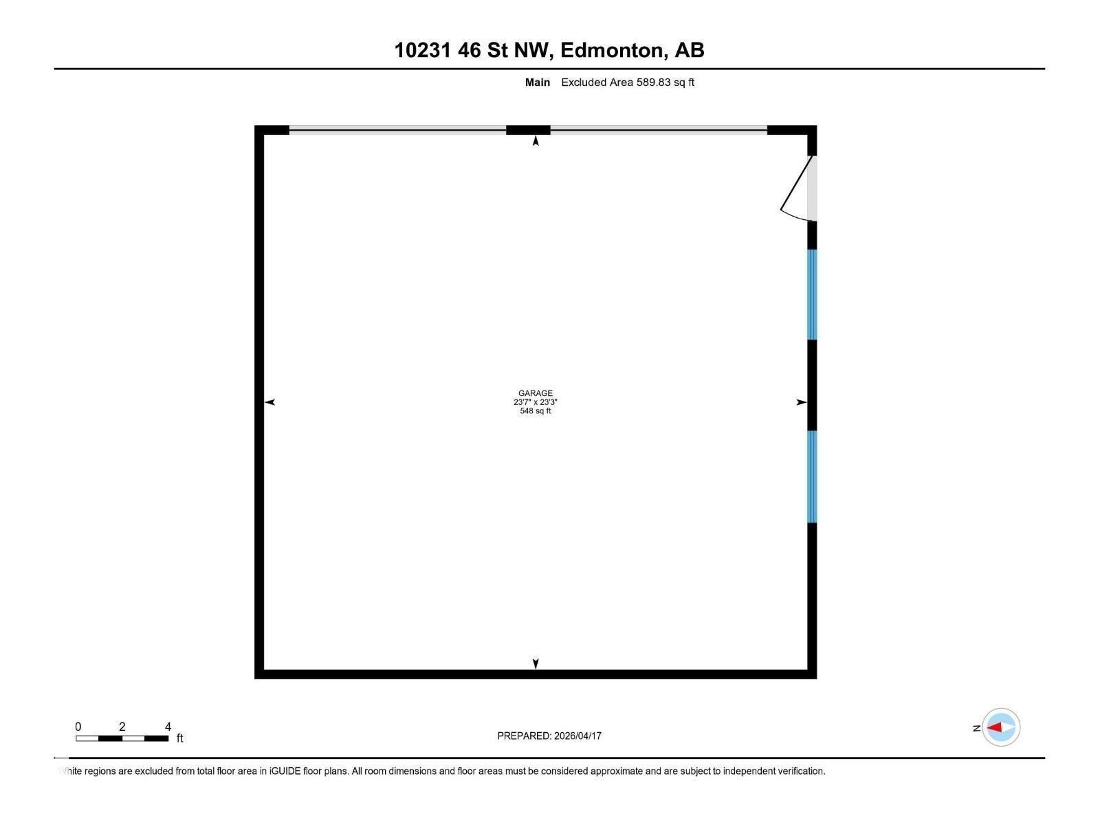 Floor plan - 10231 46 Street, Edmonton, AB