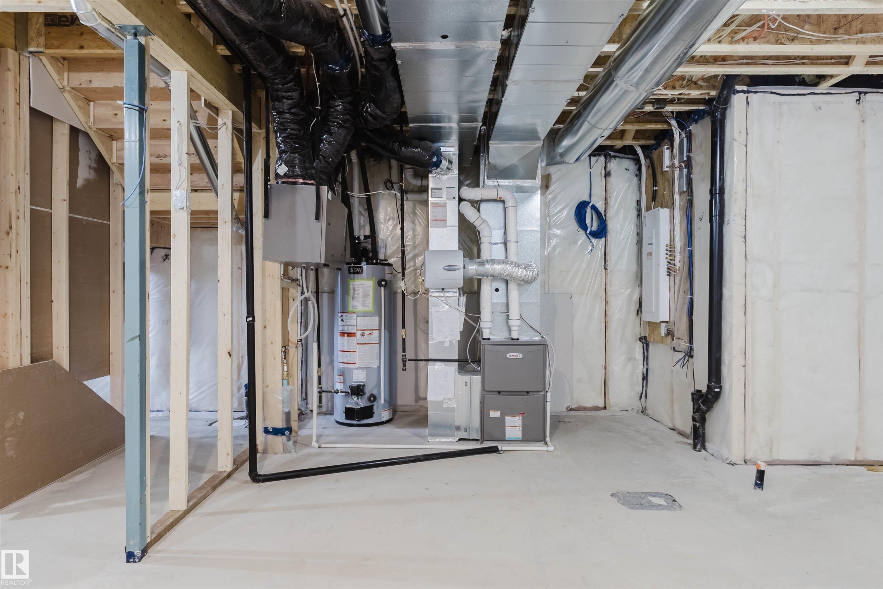226 Edgemont Green, Edmonton, AB - Indoor Photo Showing Basement