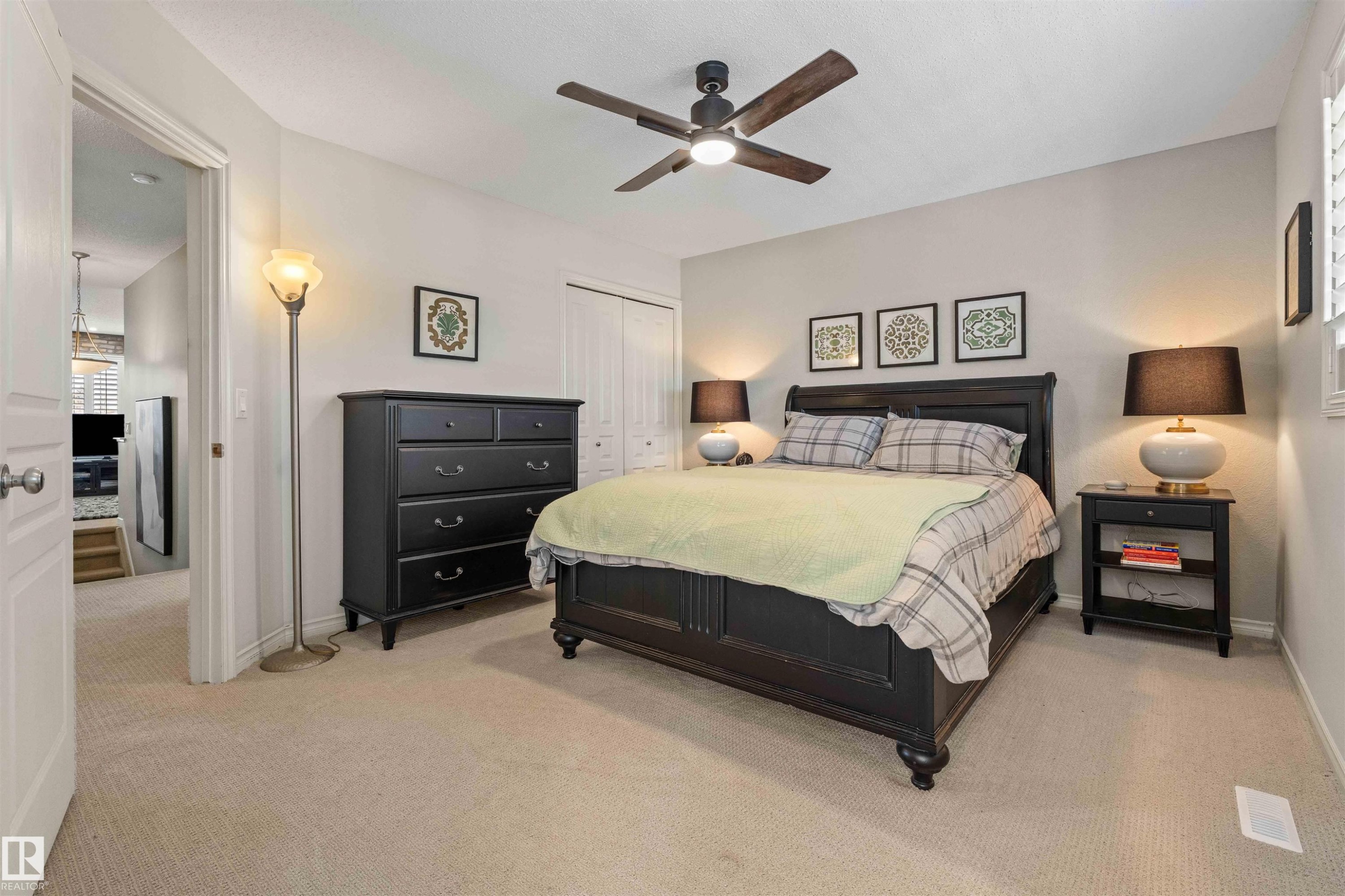 68 Greystone Crescent, Spruce Grove, AB - Indoor Photo Showing Bedroom
