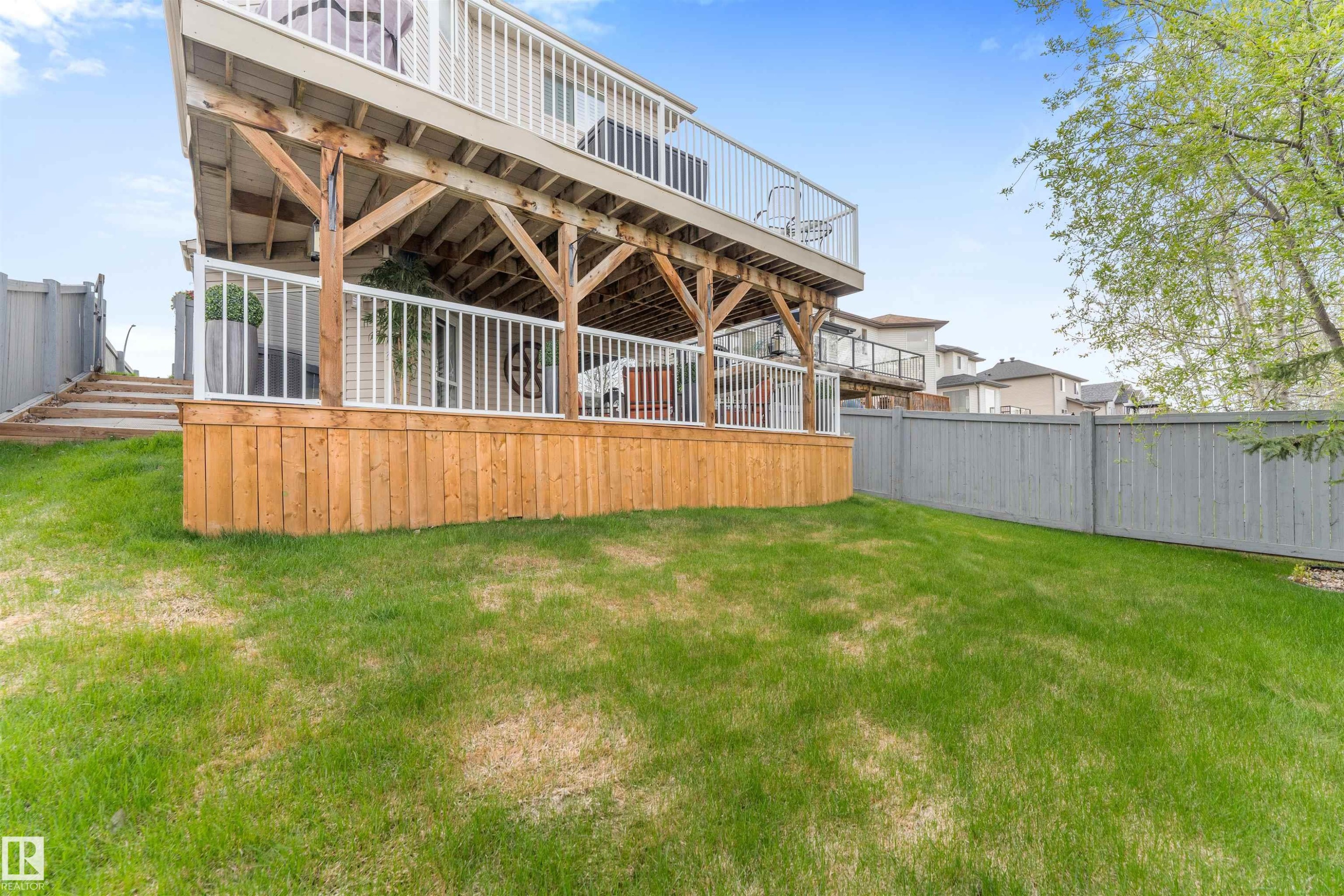 68 Greystone Crescent, Spruce Grove, AB - Outdoor With Deck Patio Veranda