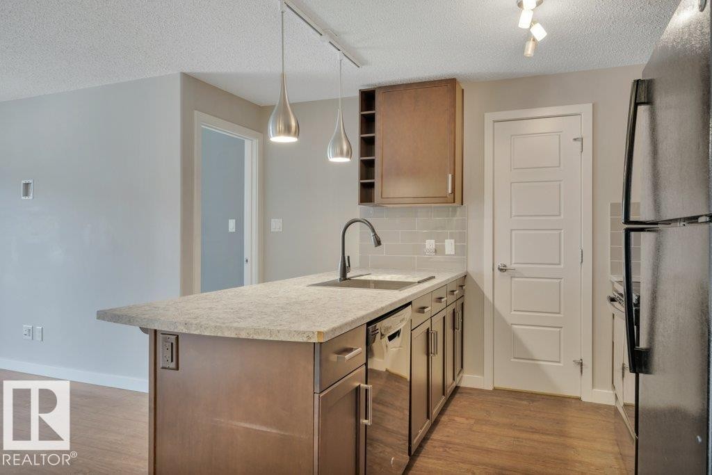 206 5510 Schonsee Drive, Edmonton, AB - Indoor Photo Showing Kitchen