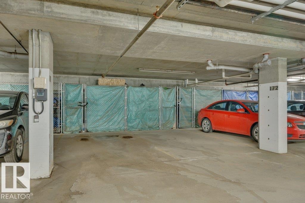206 5510 Schonsee Drive, Edmonton, AB - Indoor Photo Showing Garage