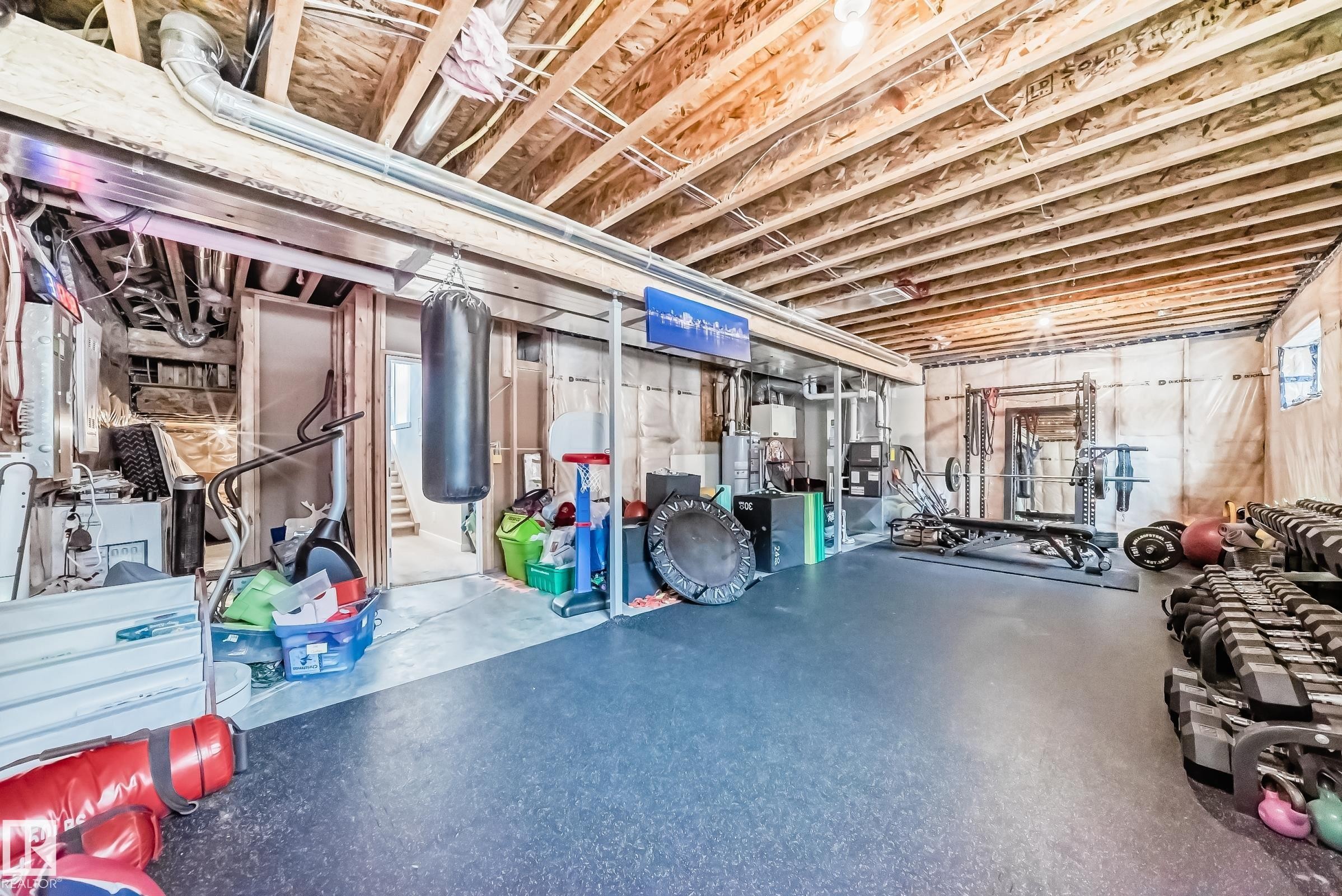 2011 201 Street, Edmonton, AB - Indoor Photo Showing Basement