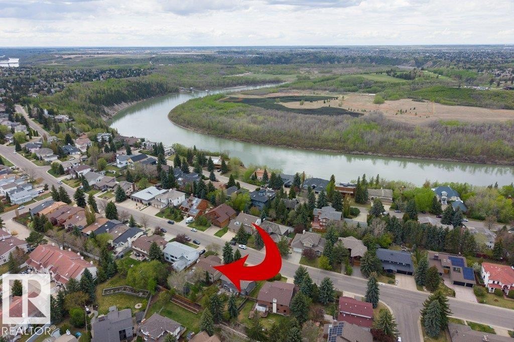 4711 Whitemud Road, Edmonton, AB - Outdoor With Body Of Water With View