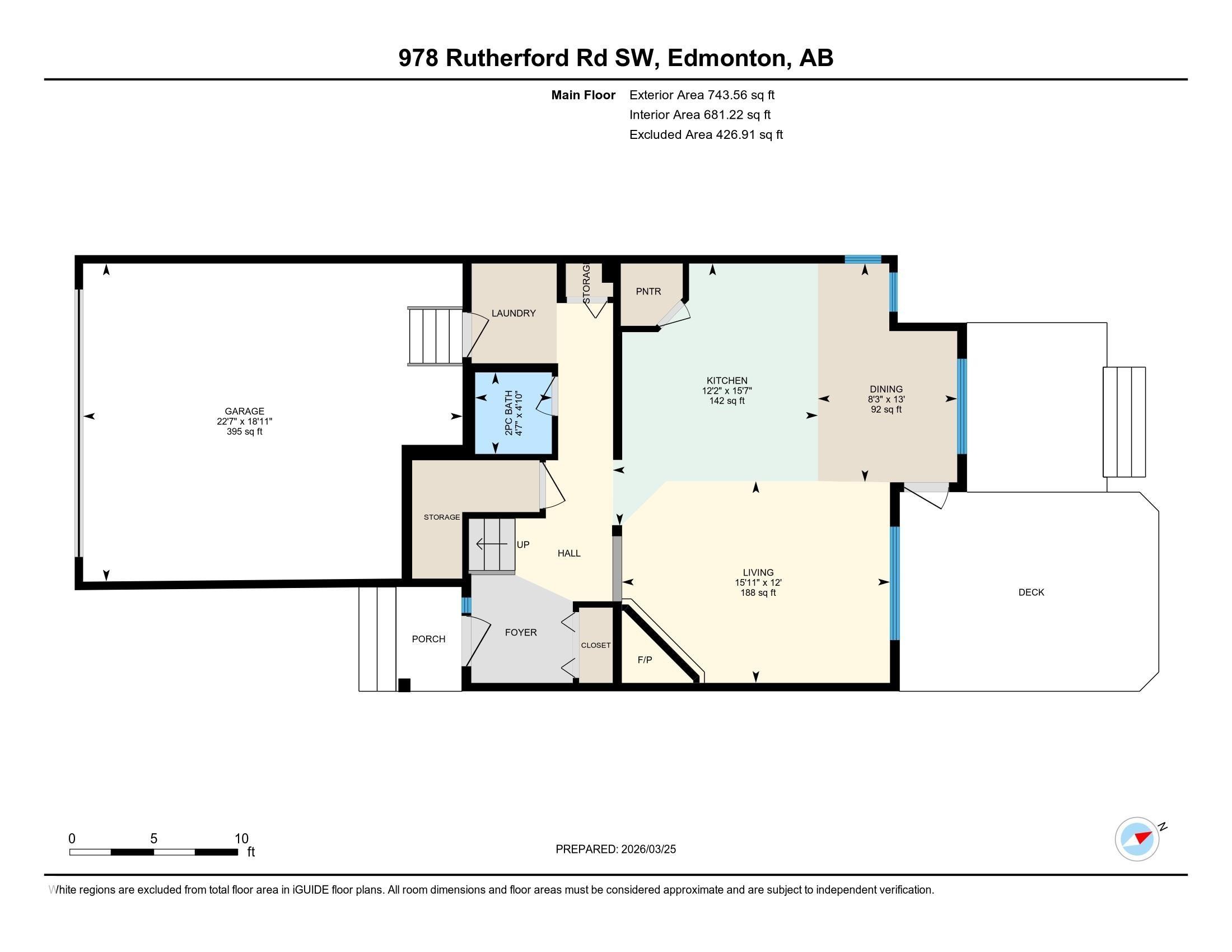 Floor plan - 978 Rutherford Road Sw, Edmonton, AB - Other