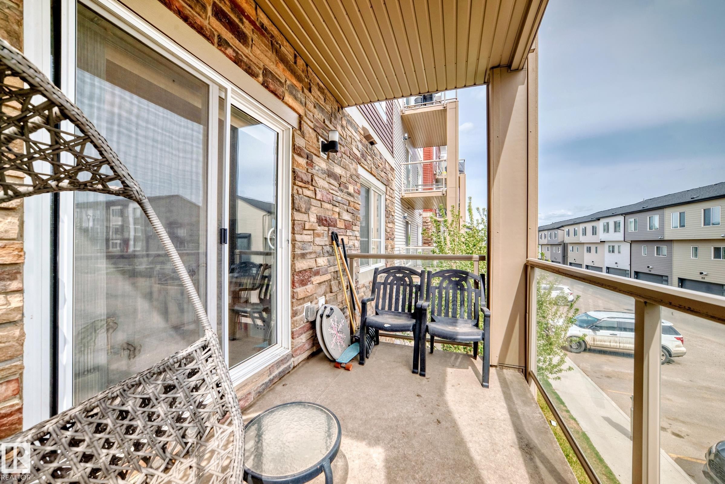 208 812 Welsh Drive, Edmonton, AB - Outdoor With Balcony