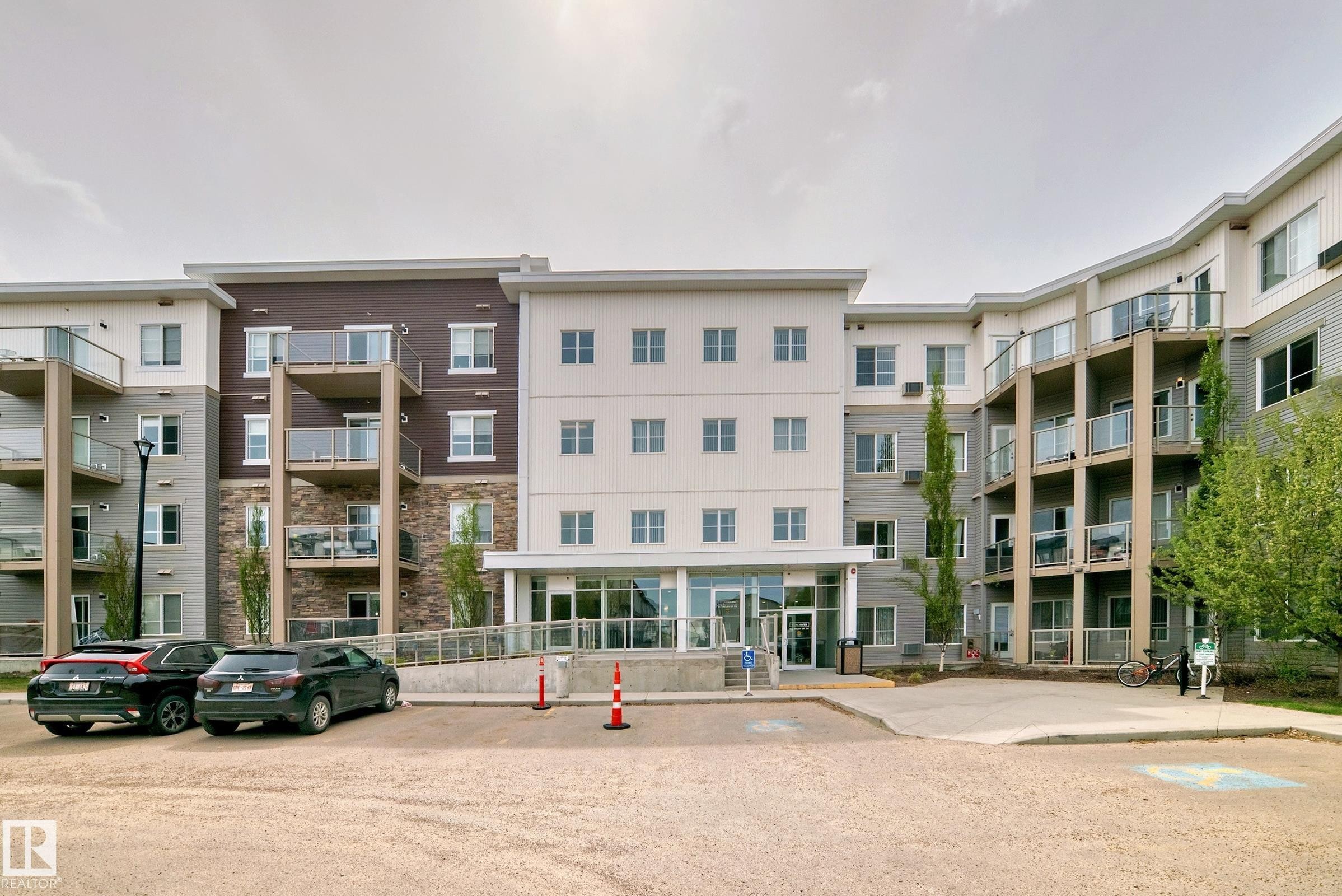 208 812 Welsh Drive, Edmonton, AB - Outdoor With Balcony With Facade
