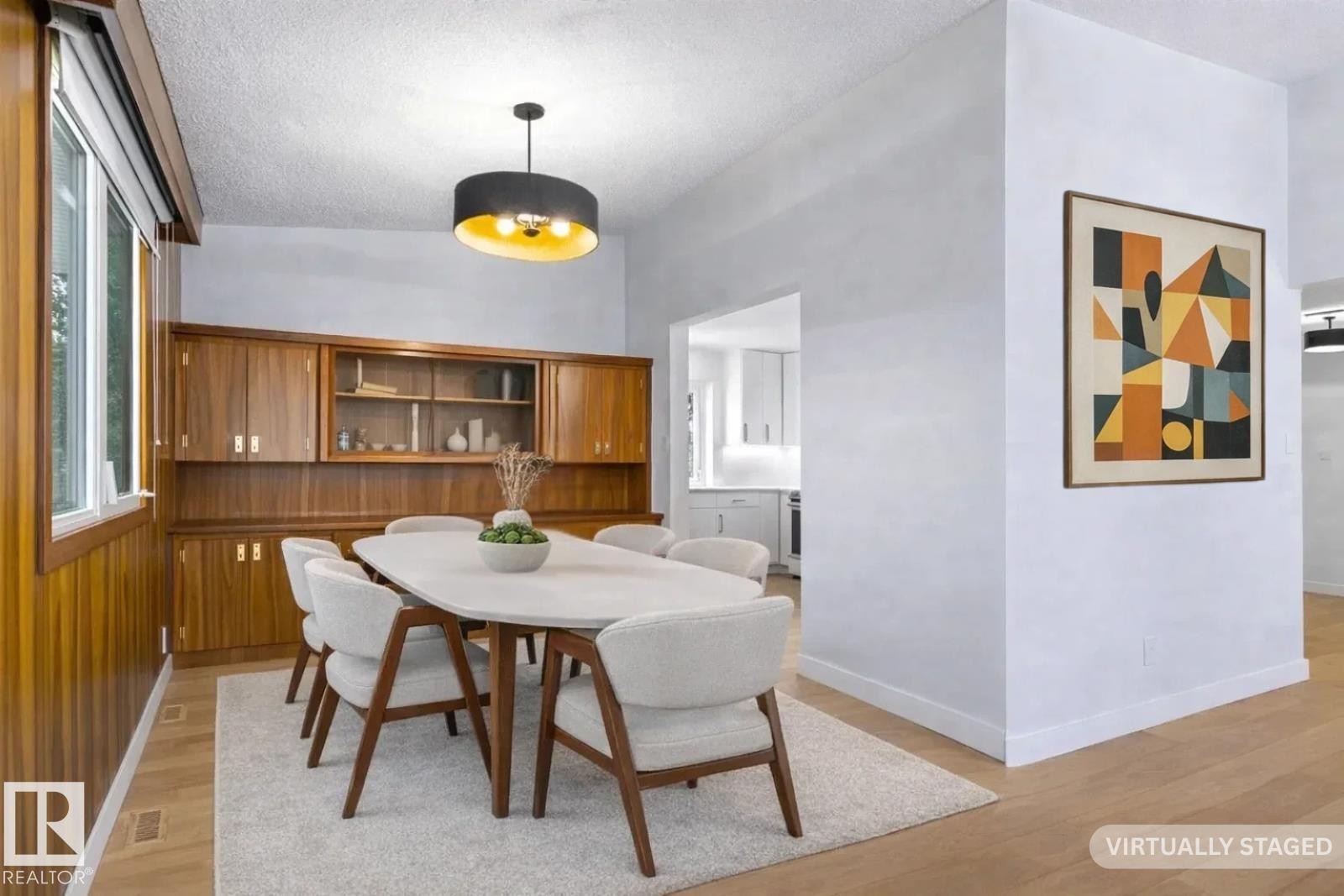 10629 79 Street, Edmonton, AB - Indoor Photo Showing Dining Room