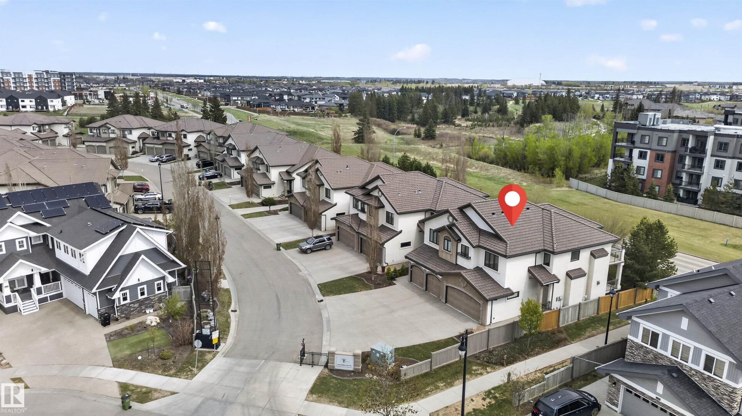 1 1030 Connelly Way, Edmonton, AB - Outdoor With View