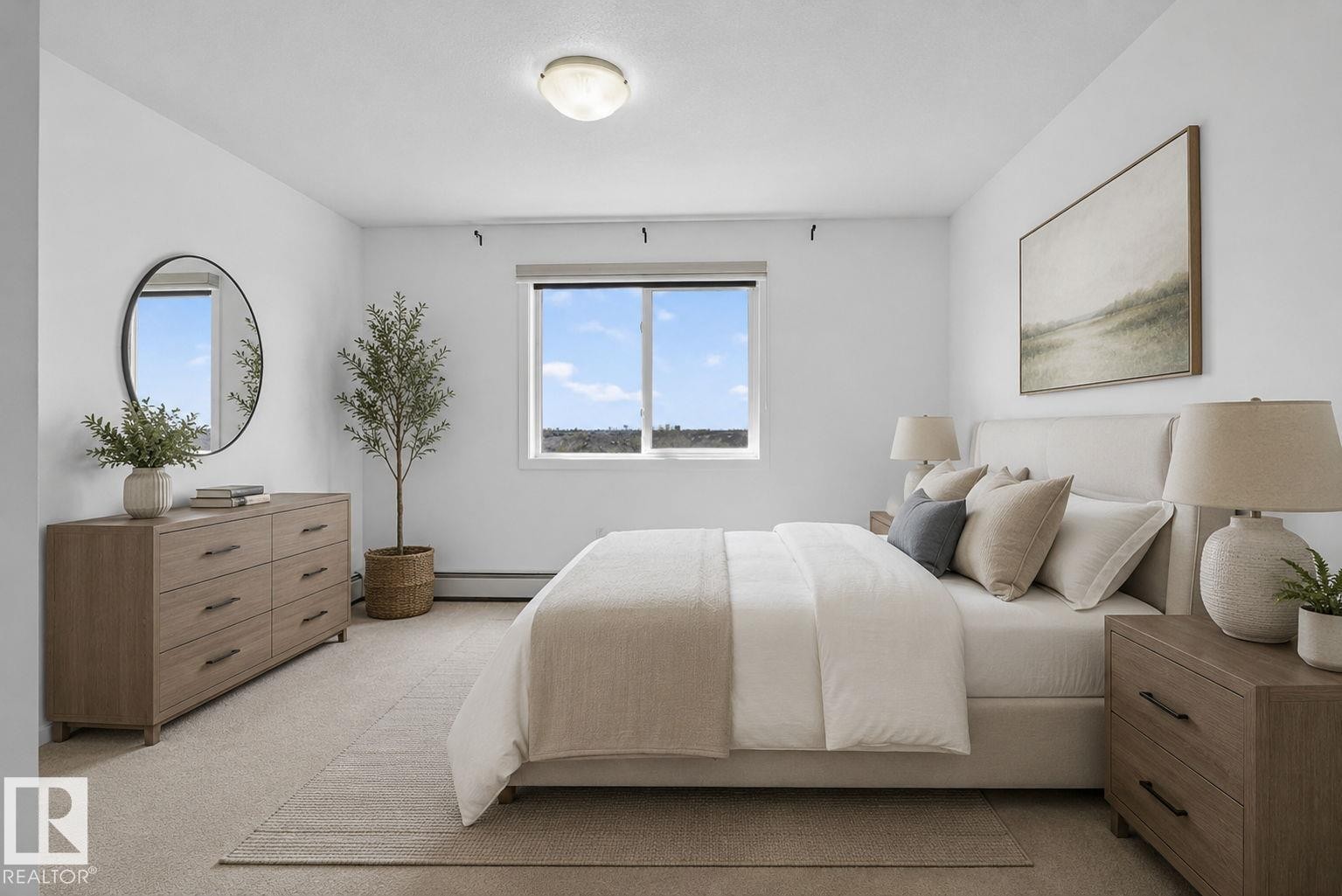 424 504 Albany Way, Edmonton, AB - Indoor Photo Showing Bedroom