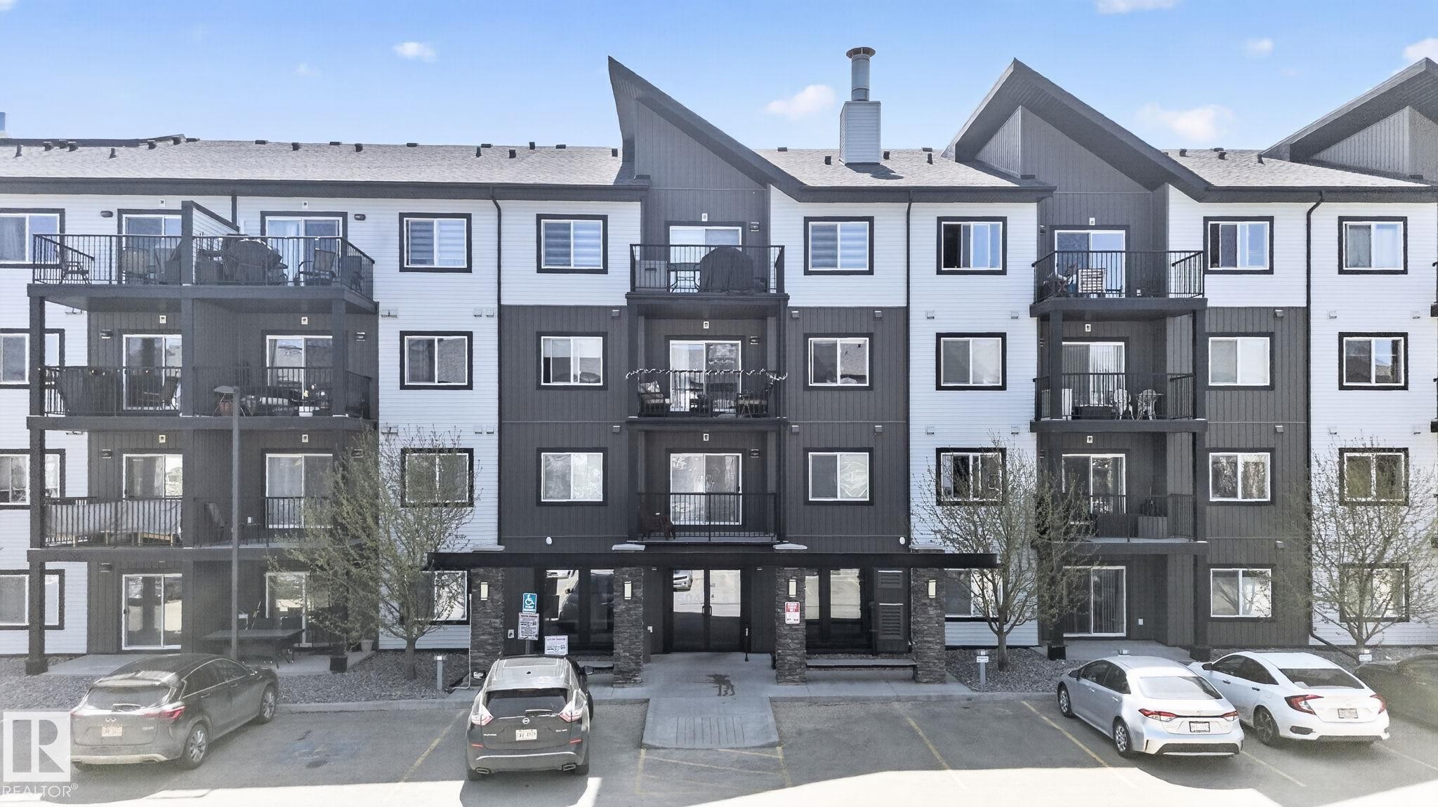 424 504 Albany Way, Edmonton, AB - Outdoor With Balcony With Facade
