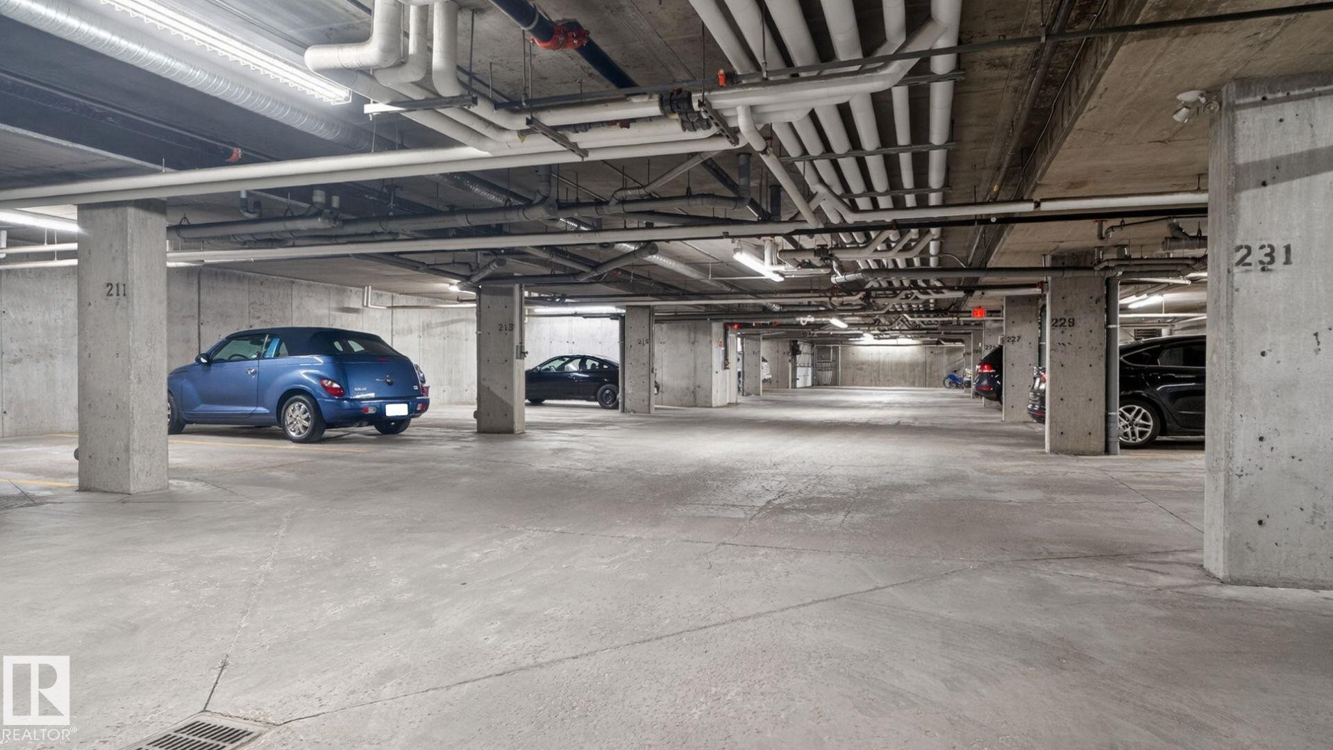 424 504 Albany Way, Edmonton, AB - Indoor Photo Showing Garage