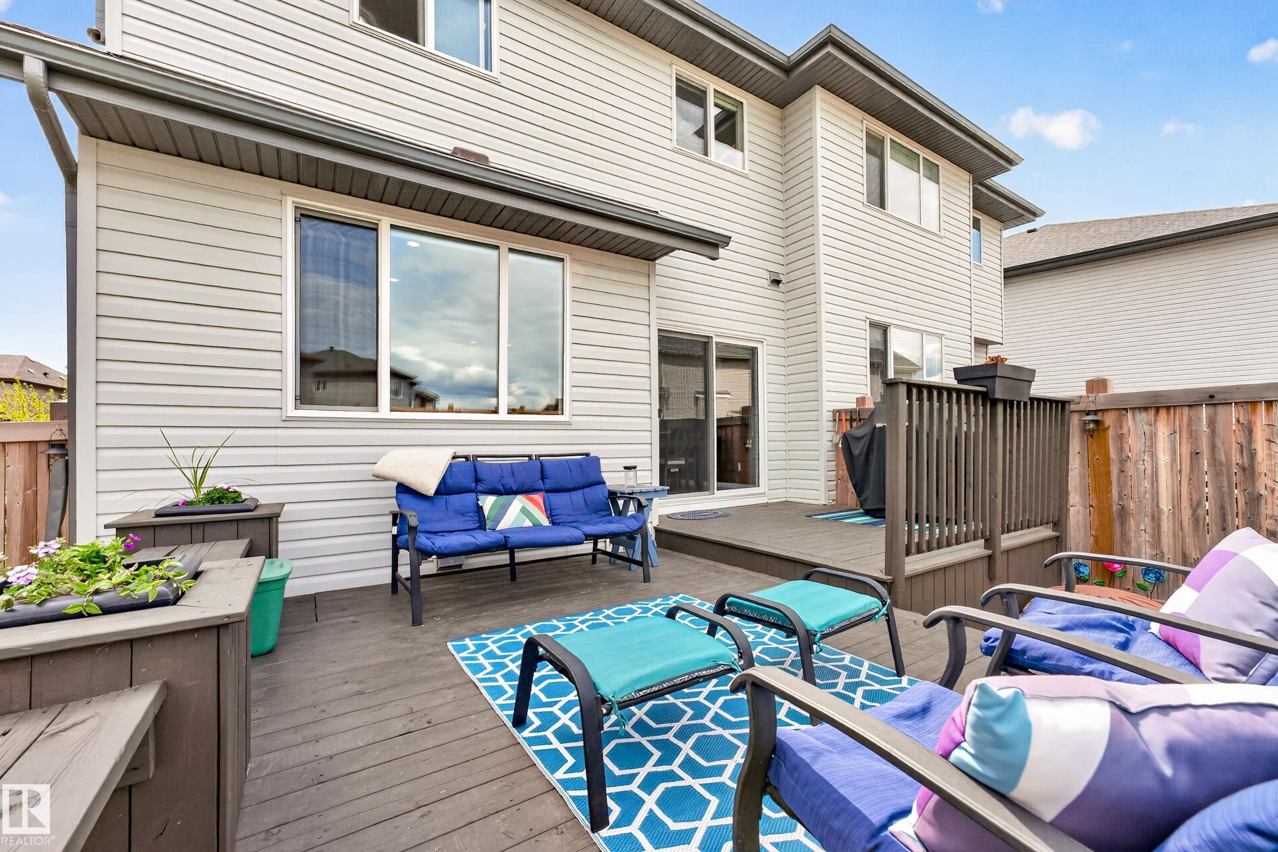 1243 Mcconachie Boulevard, Edmonton, AB - Outdoor With Deck Patio Veranda With Exterior