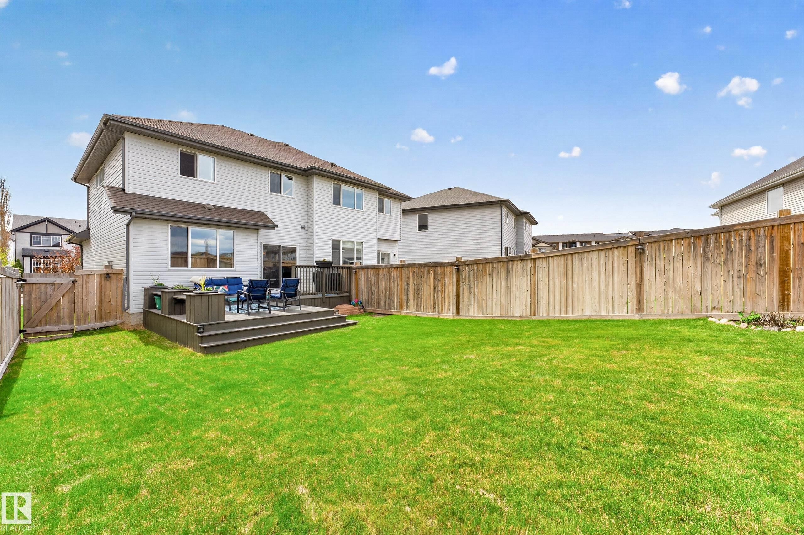 1243 Mcconachie Boulevard, Edmonton, AB - Outdoor With Deck Patio Veranda With Backyard With Exterior