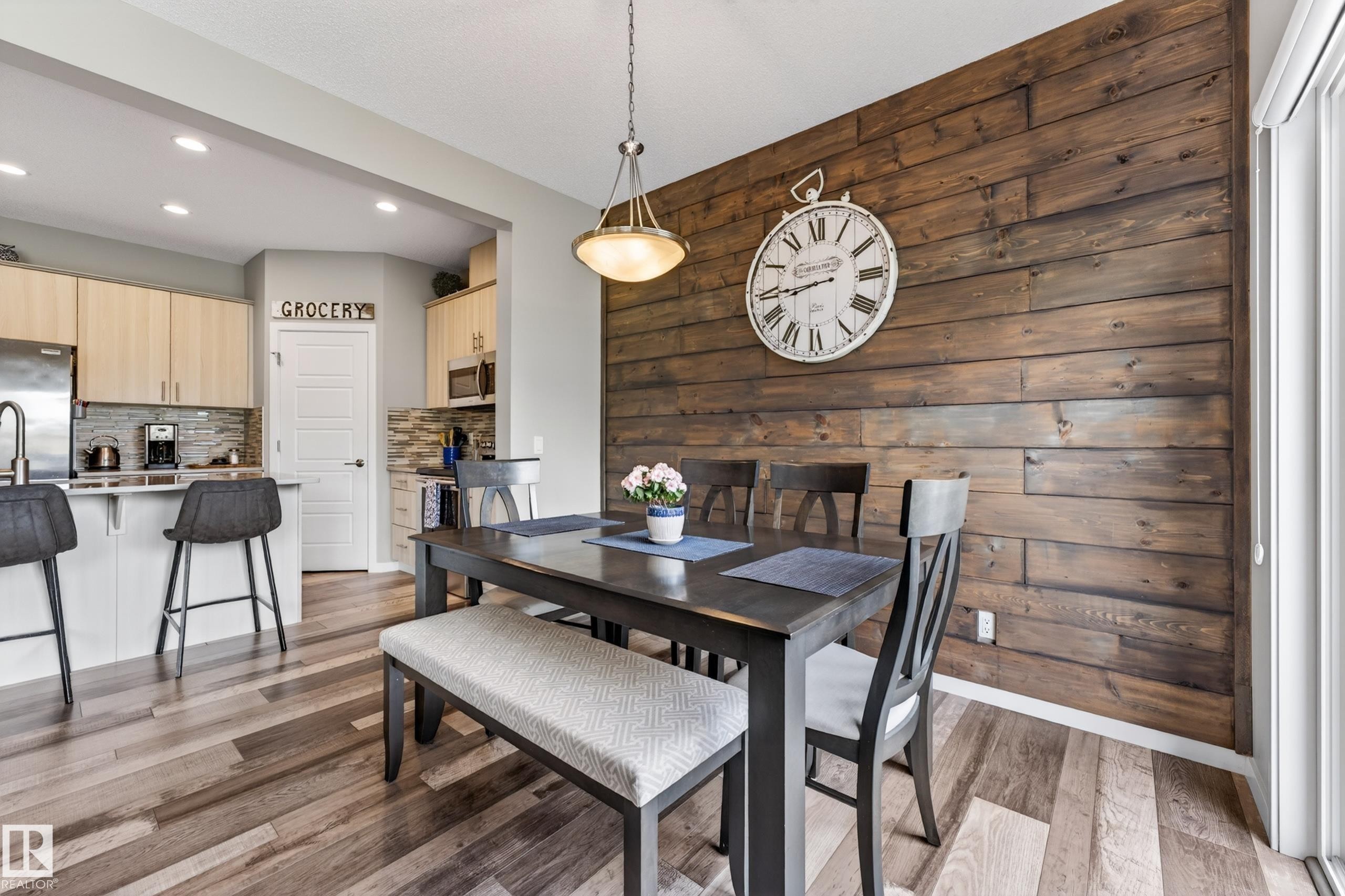 1243 Mcconachie Boulevard, Edmonton, AB - Indoor Photo Showing Dining Room