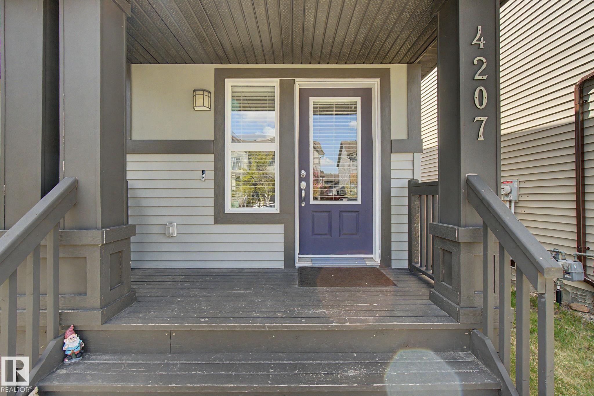 4207 Prowse Way, Edmonton, AB - Outdoor With Deck Patio Veranda With Exterior