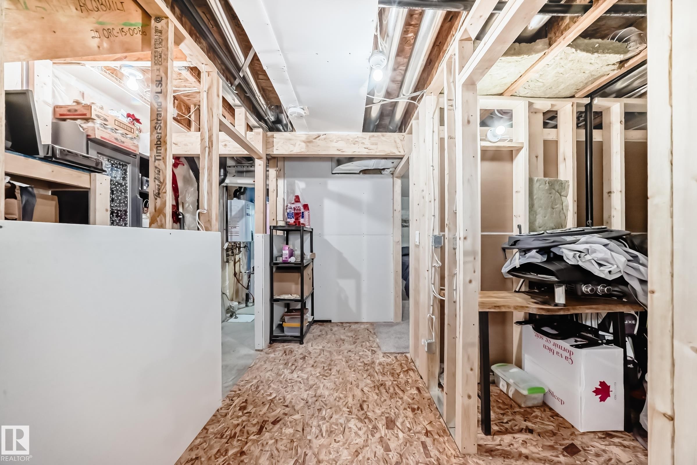 5422 Crabapple Loop, Edmonton, AB - Indoor Photo Showing Basement