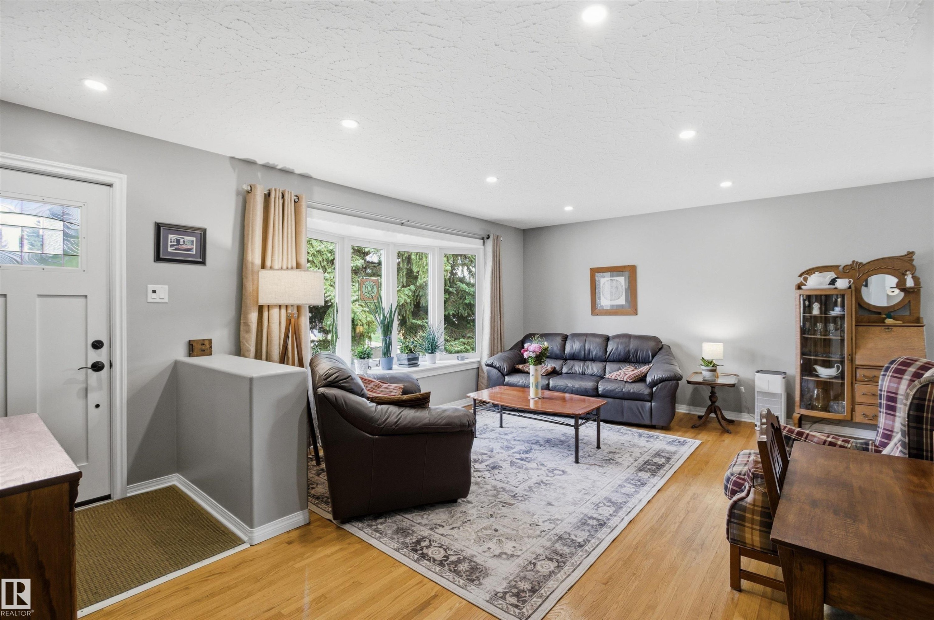 10663 59 Street, Edmonton, AB - Indoor Photo Showing Living Room