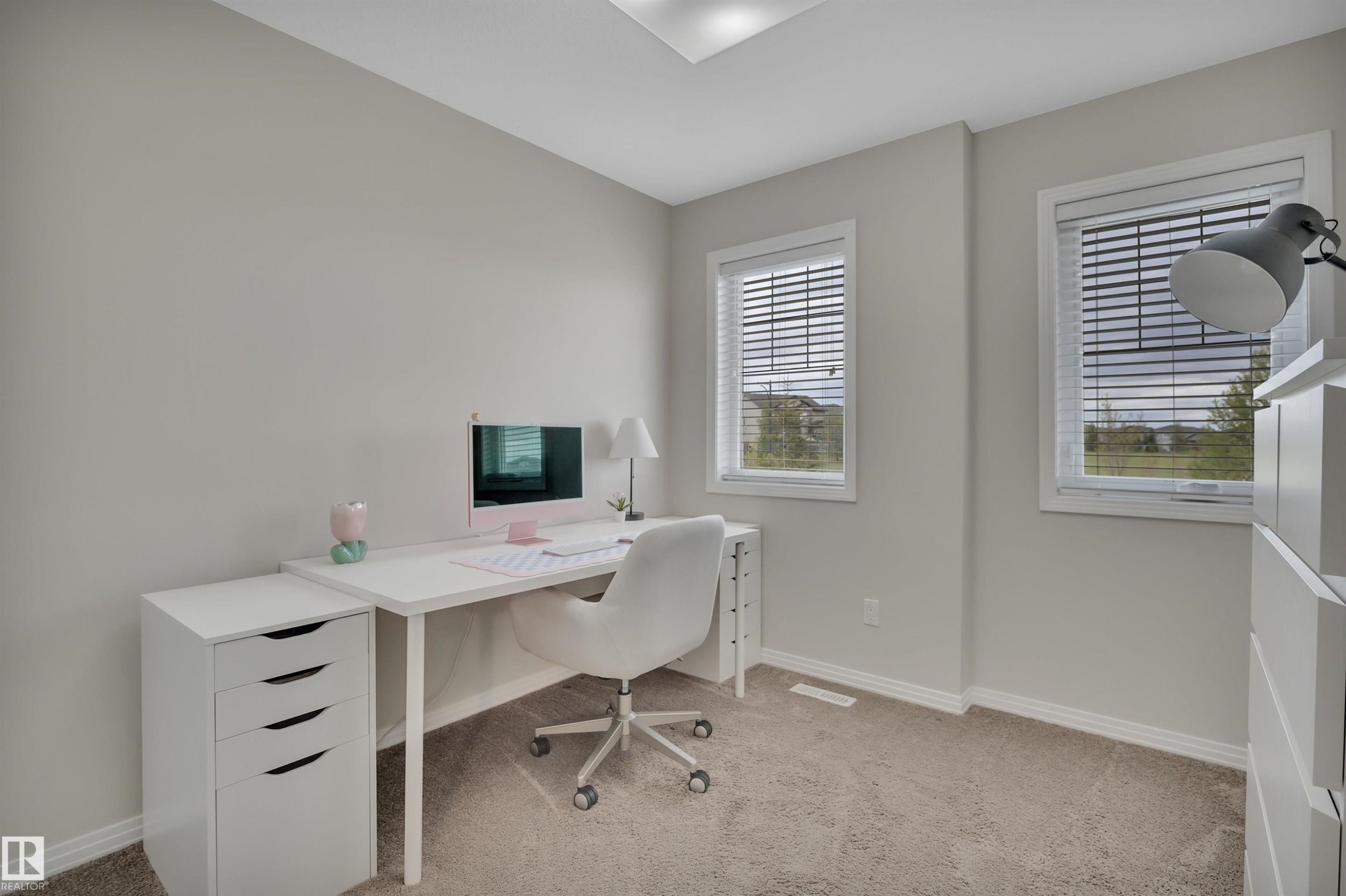 36 Spruce Boulevard, Leduc, AB - Indoor Photo Showing Office