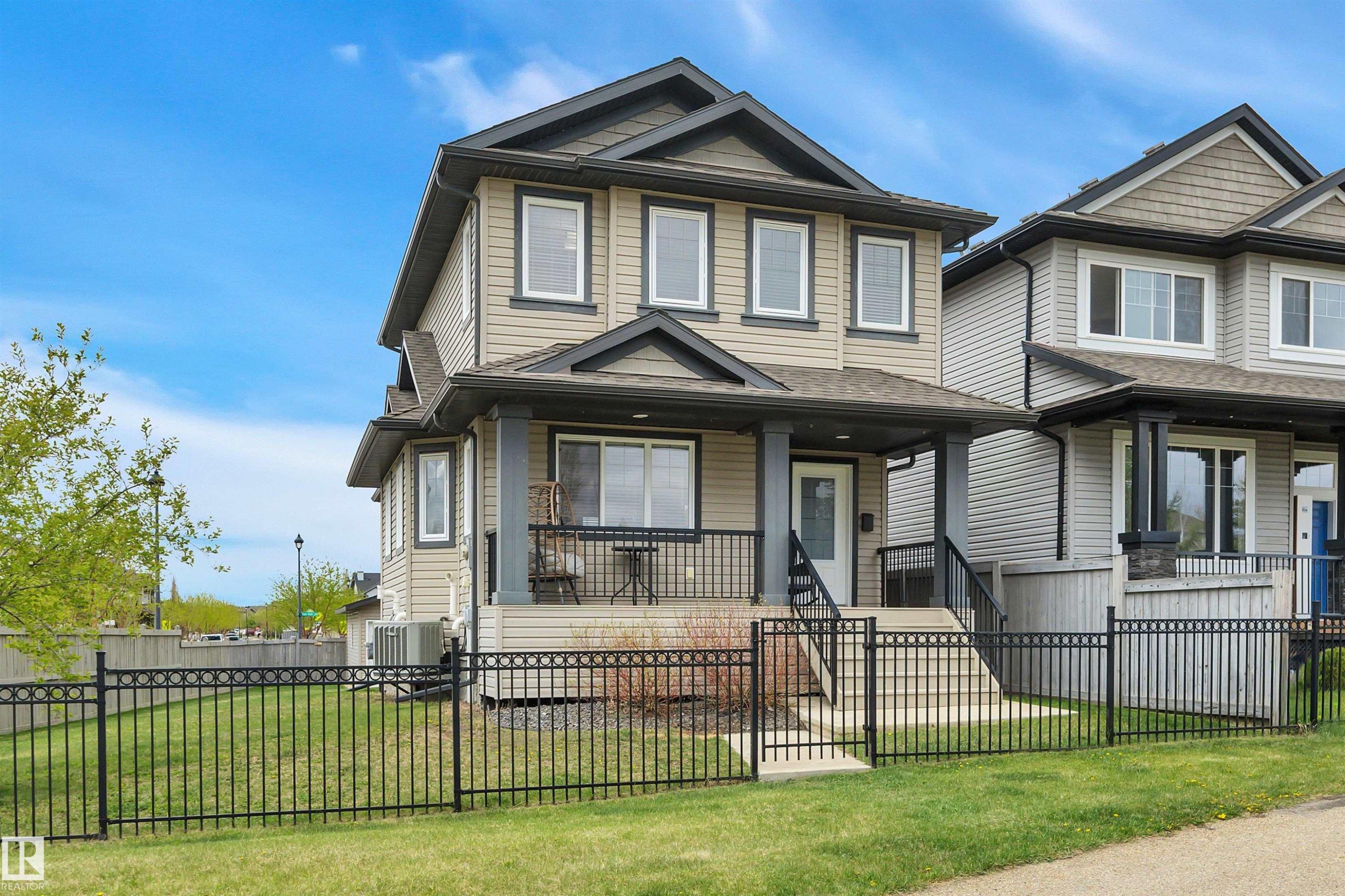 36 Spruce Boulevard, Leduc, AB - Outdoor With Deck Patio Veranda With Facade