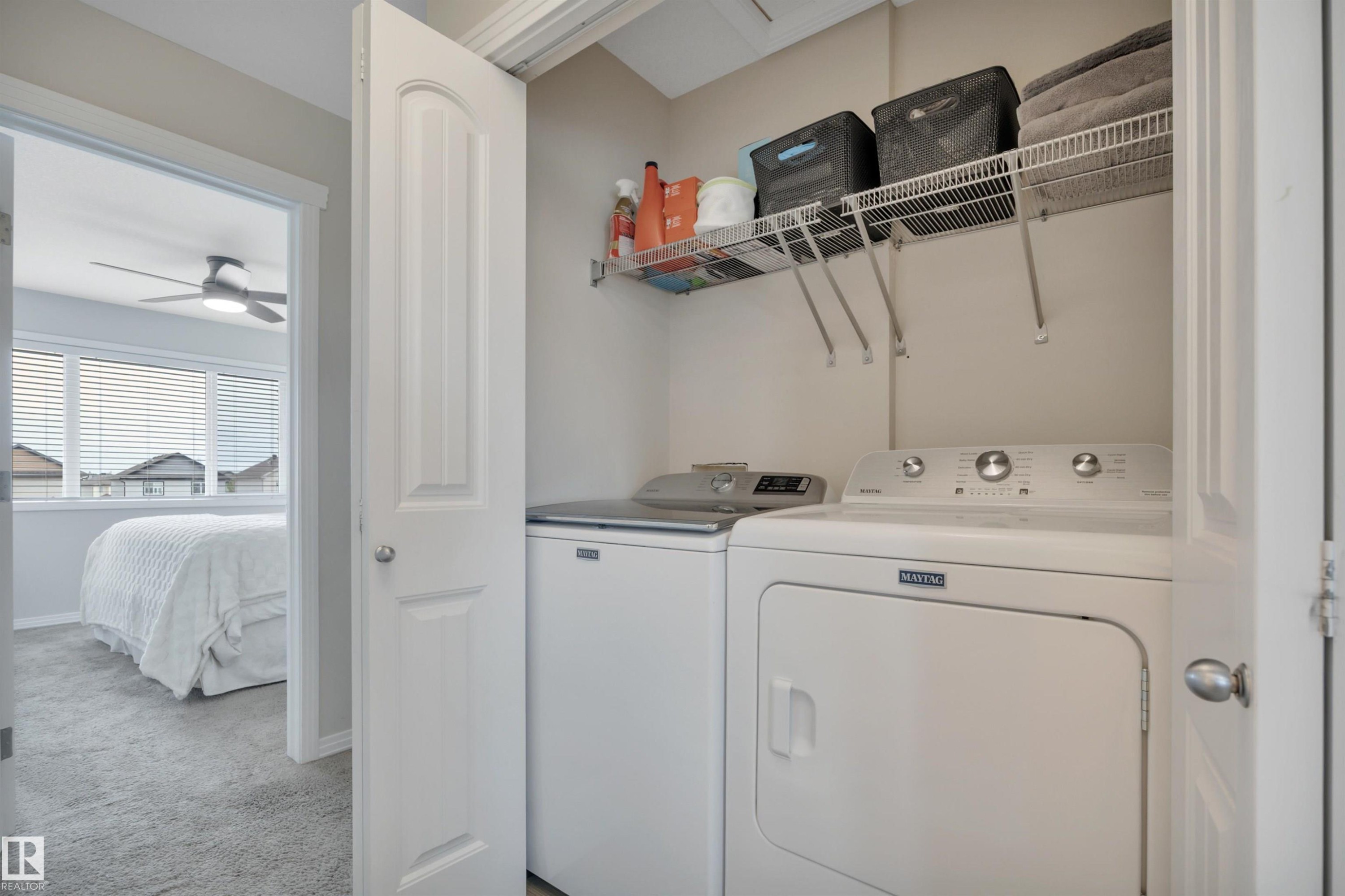 36 Spruce Boulevard, Leduc, AB - Indoor Photo Showing Laundry Room
