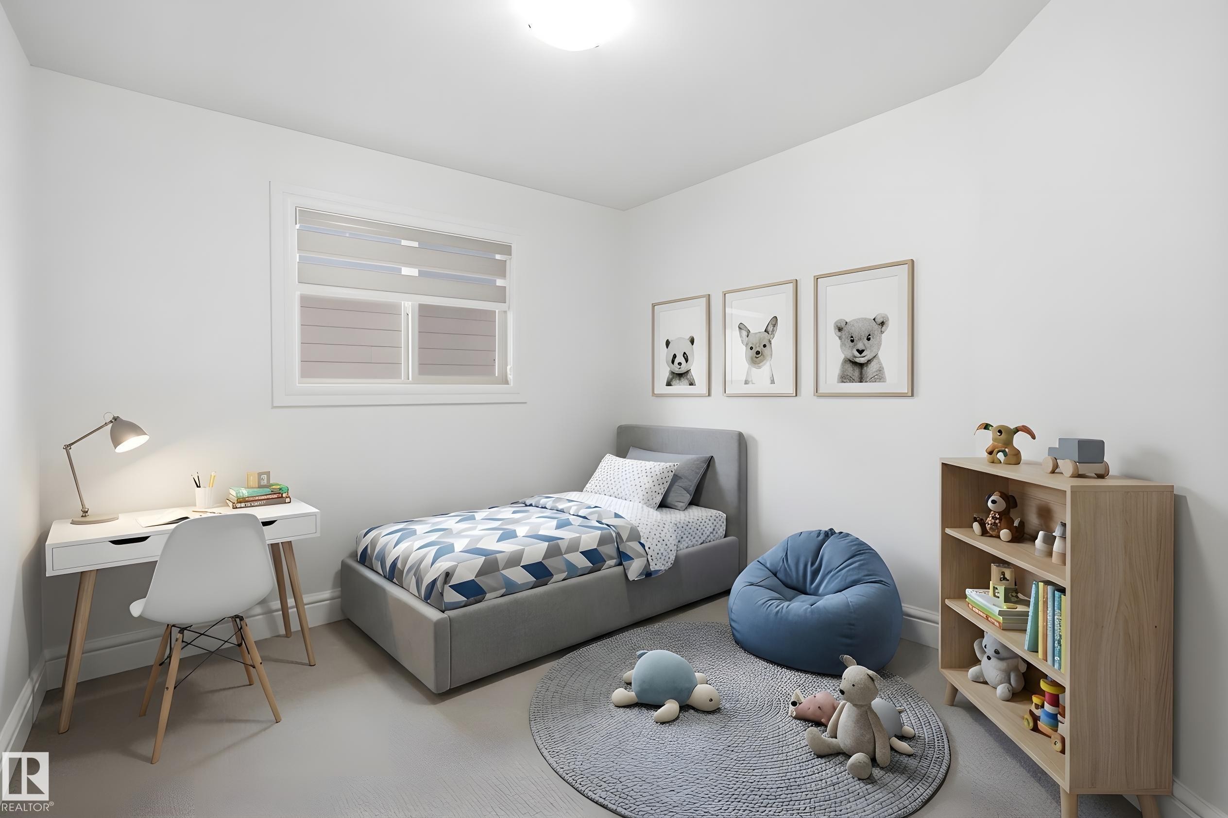 469 Ainslie Crescent Sw, Edmonton, AB - Indoor Photo Showing Bedroom