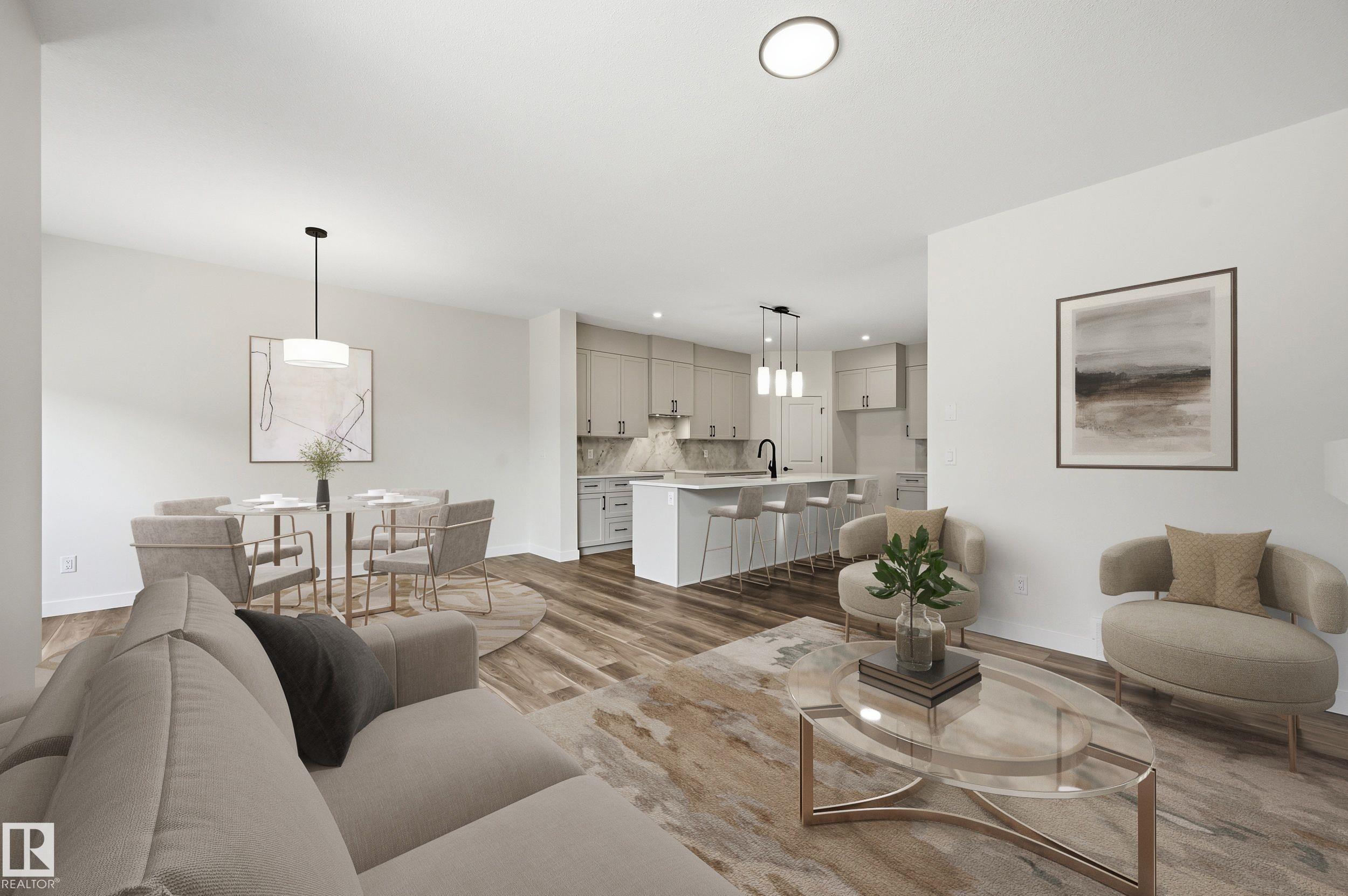 9 Redpoll Wynd, St. Albert, AB - Indoor Photo Showing Living Room