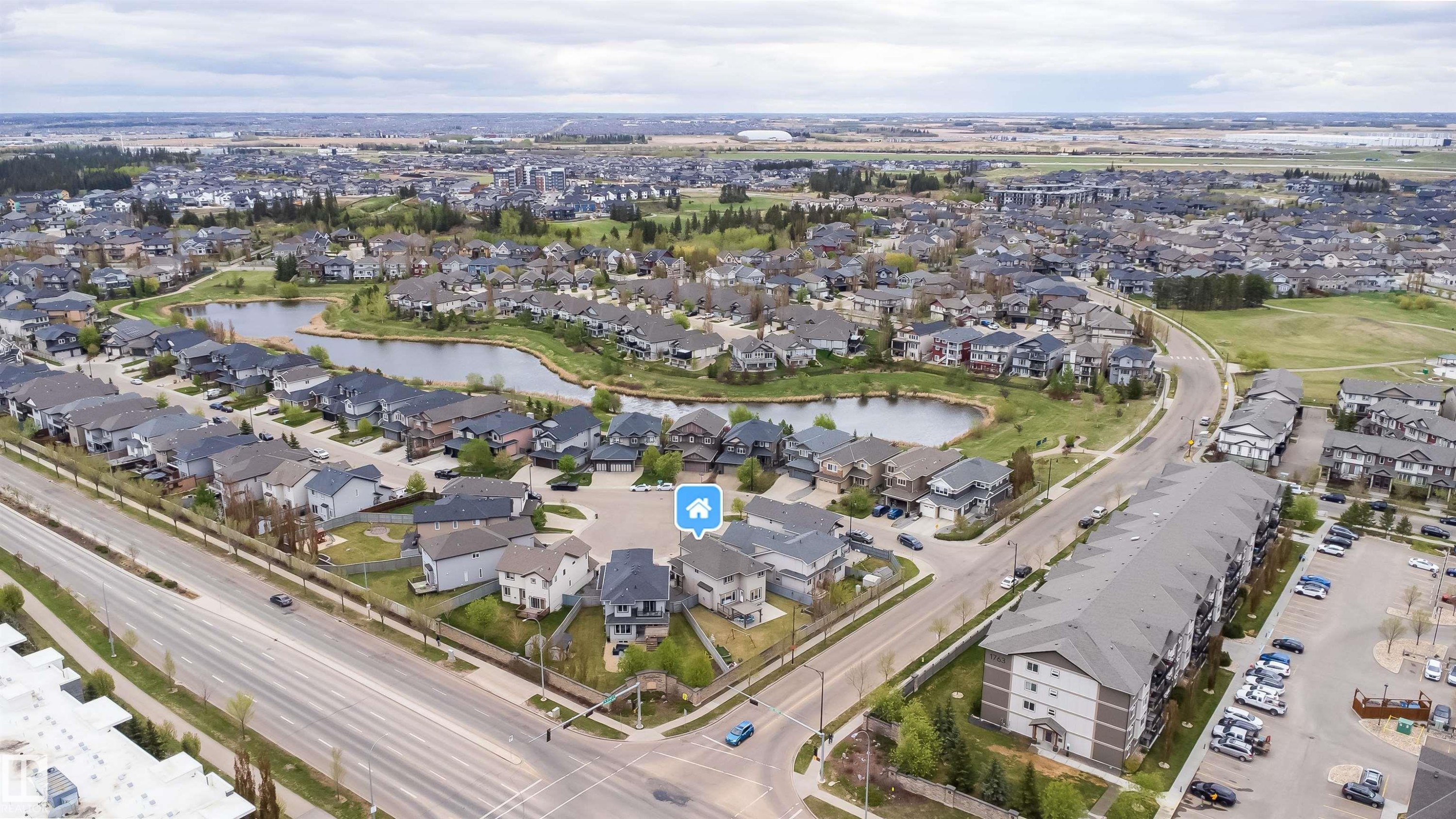 1508 Cunningham Cape Cape, Edmonton, AB - Outdoor With View